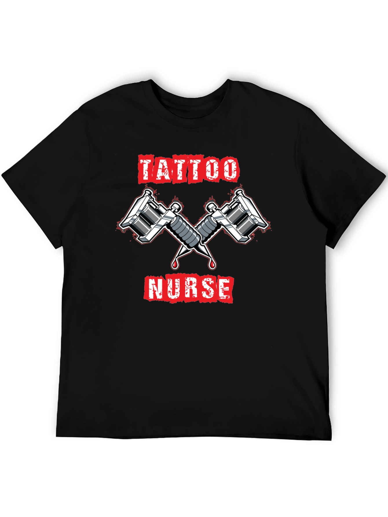 Tattoo Nurse Graphic T-Shirt - Cool Ink Design