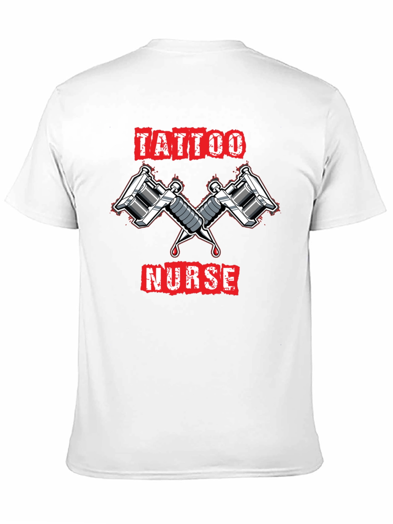 Tattoo Nurse Graphic T-Shirt - Cool Ink Design