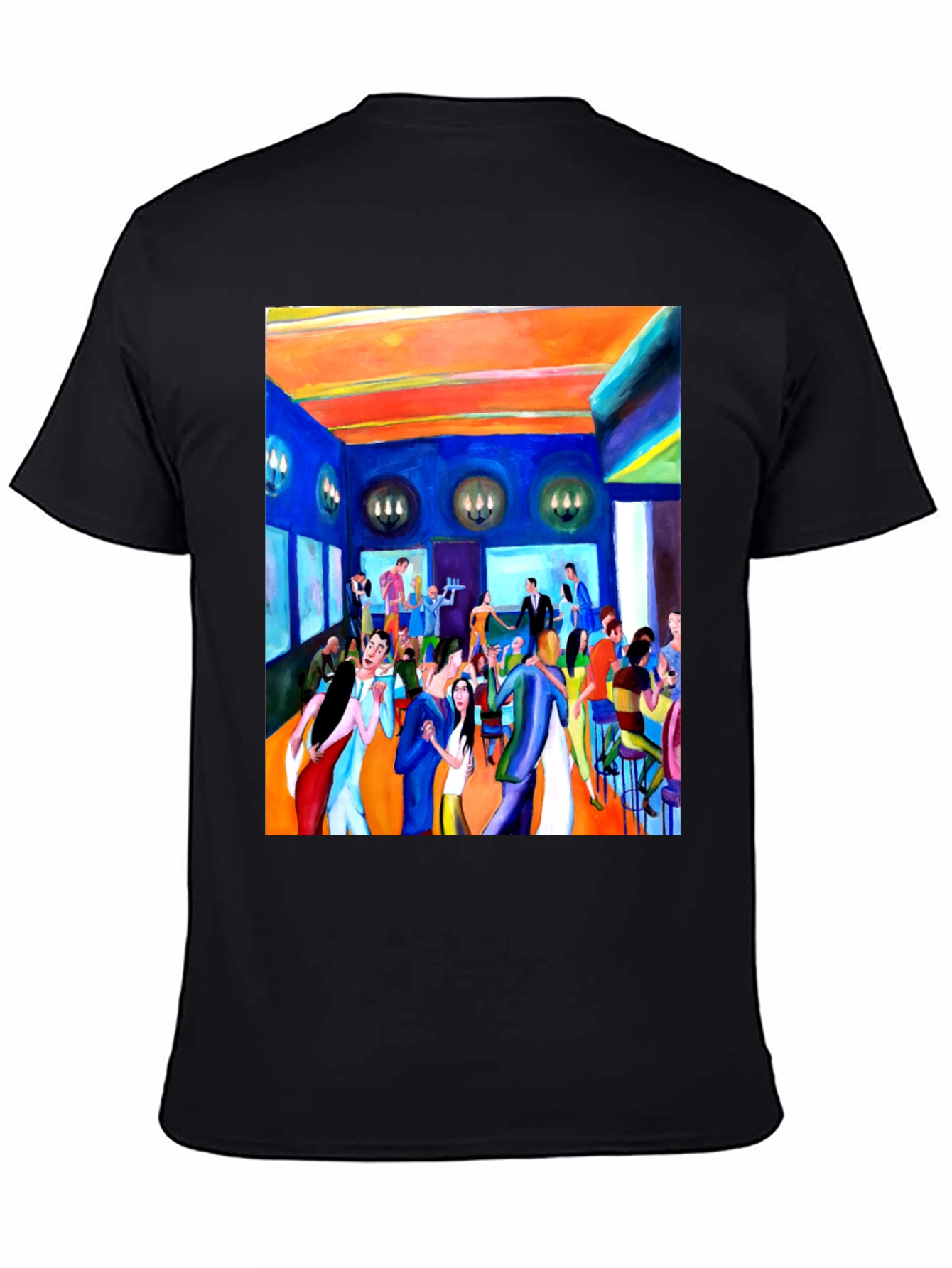Artistic Gathering Graphic T-Shirt