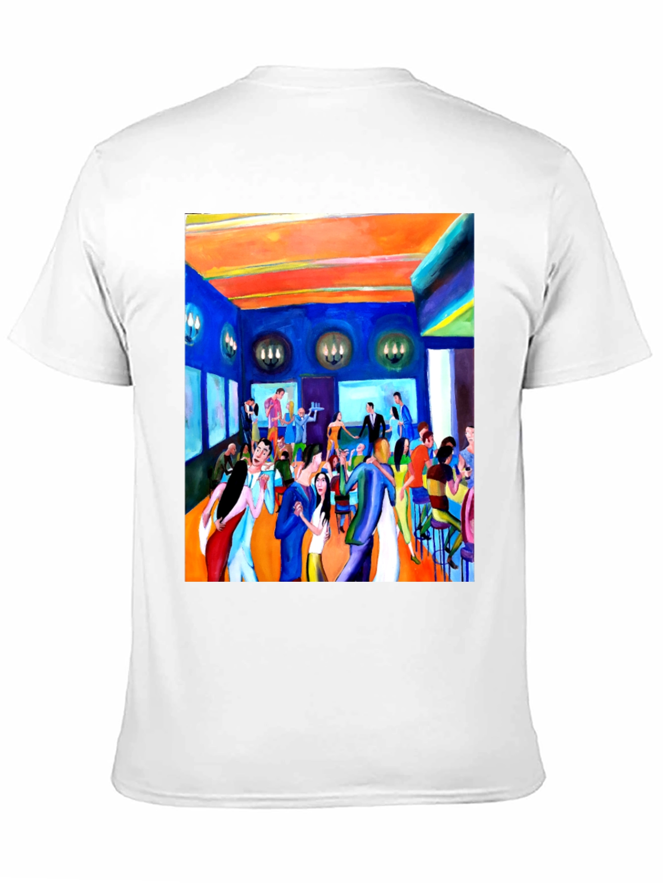 Artistic Gathering Graphic T-Shirt