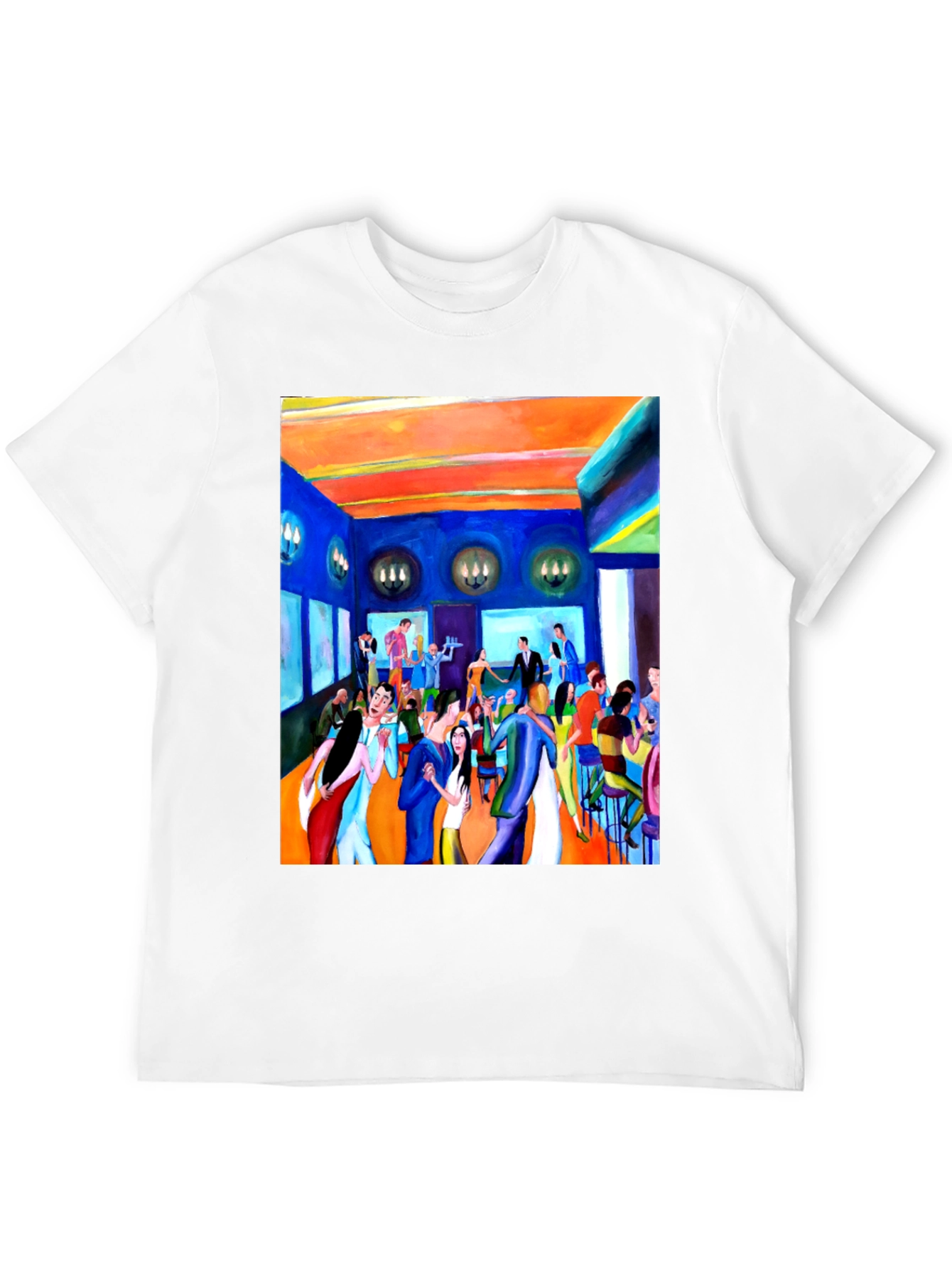 Artistic Gathering Graphic T-Shirt