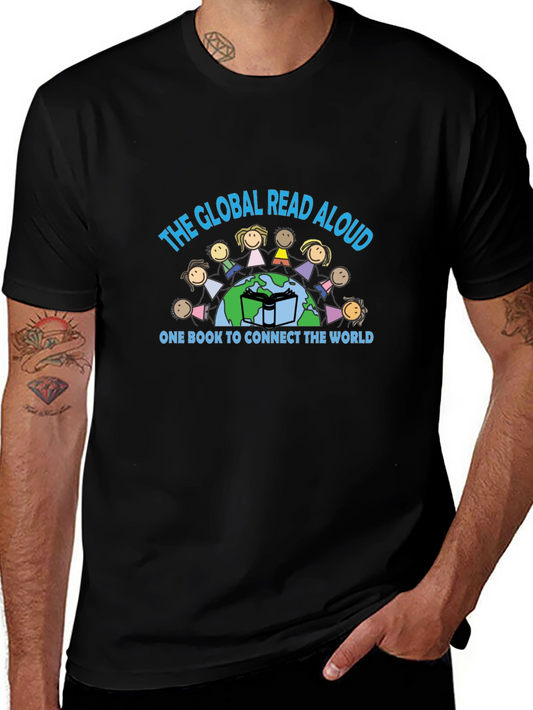 Global Read Aloud T-Shirt - Connect the World with Books