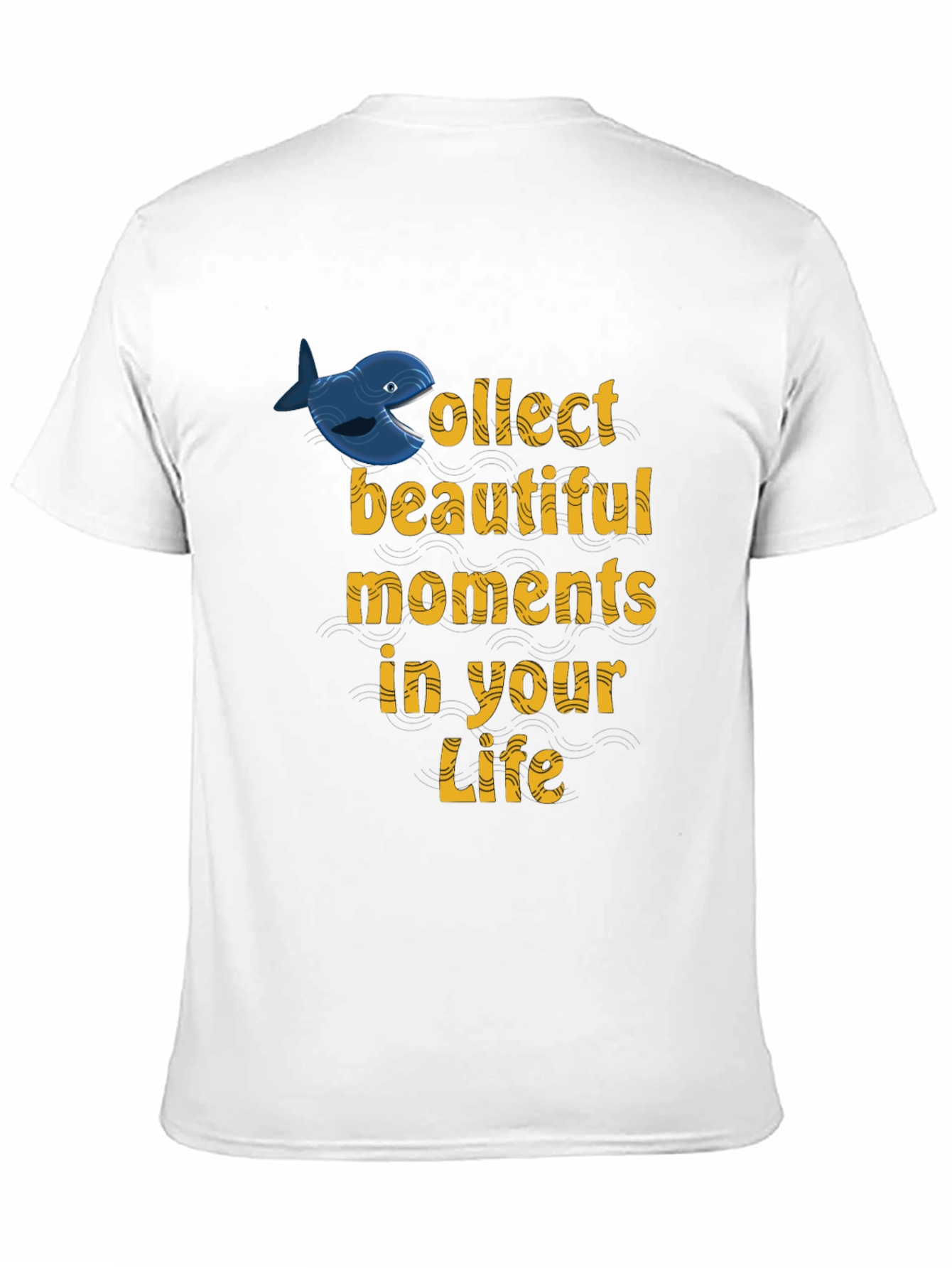 Whale Collect Moments Graphic T-Shirt