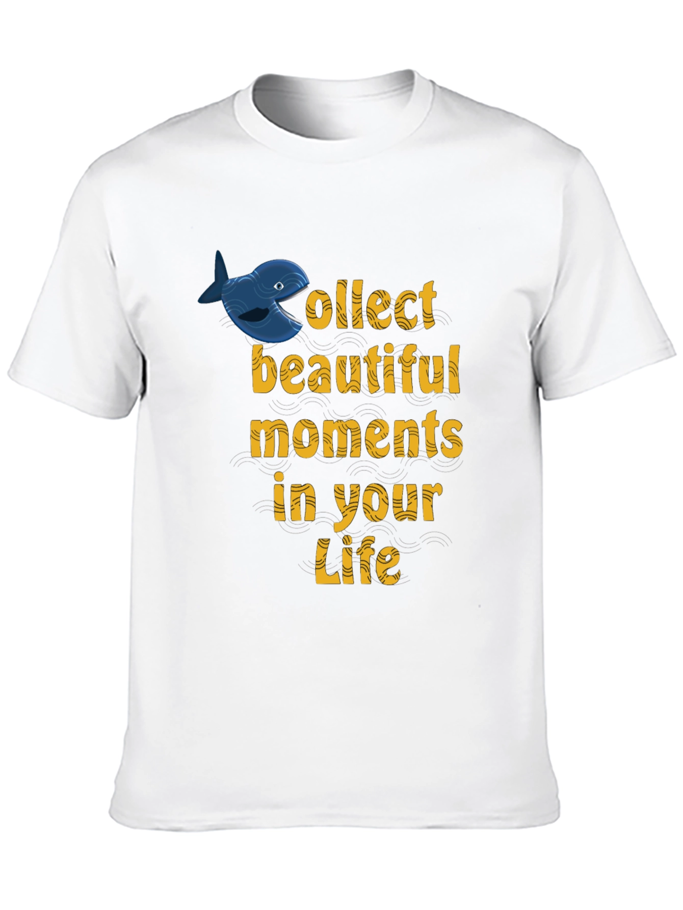 Whale Collect Moments Graphic T-Shirt