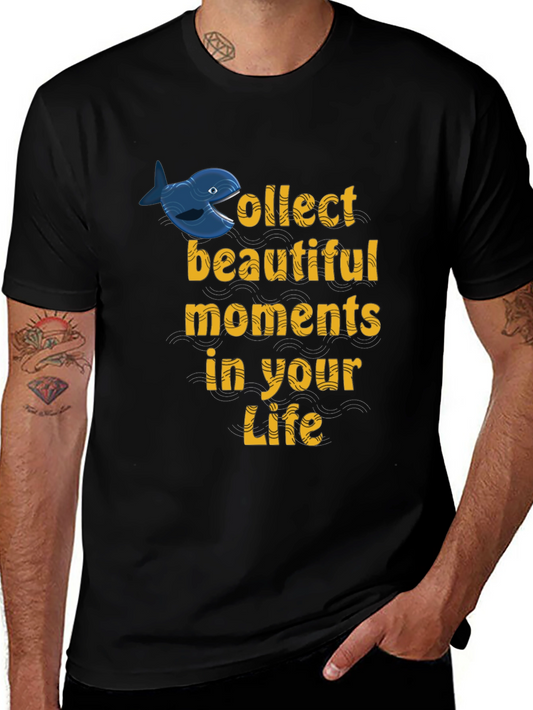 Whale Collect Moments Graphic T-Shirt