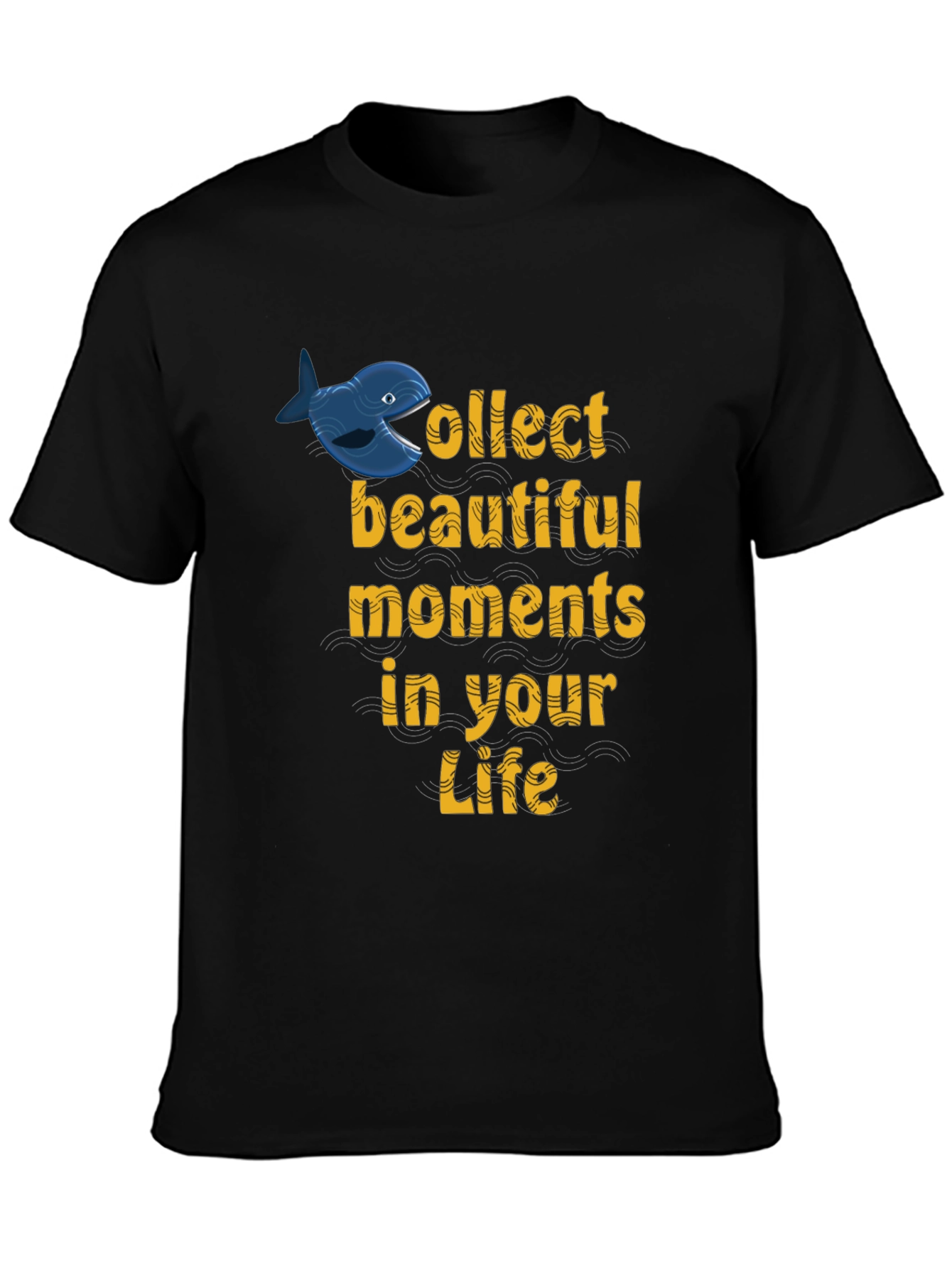 Whale Collect Moments Graphic T-Shirt