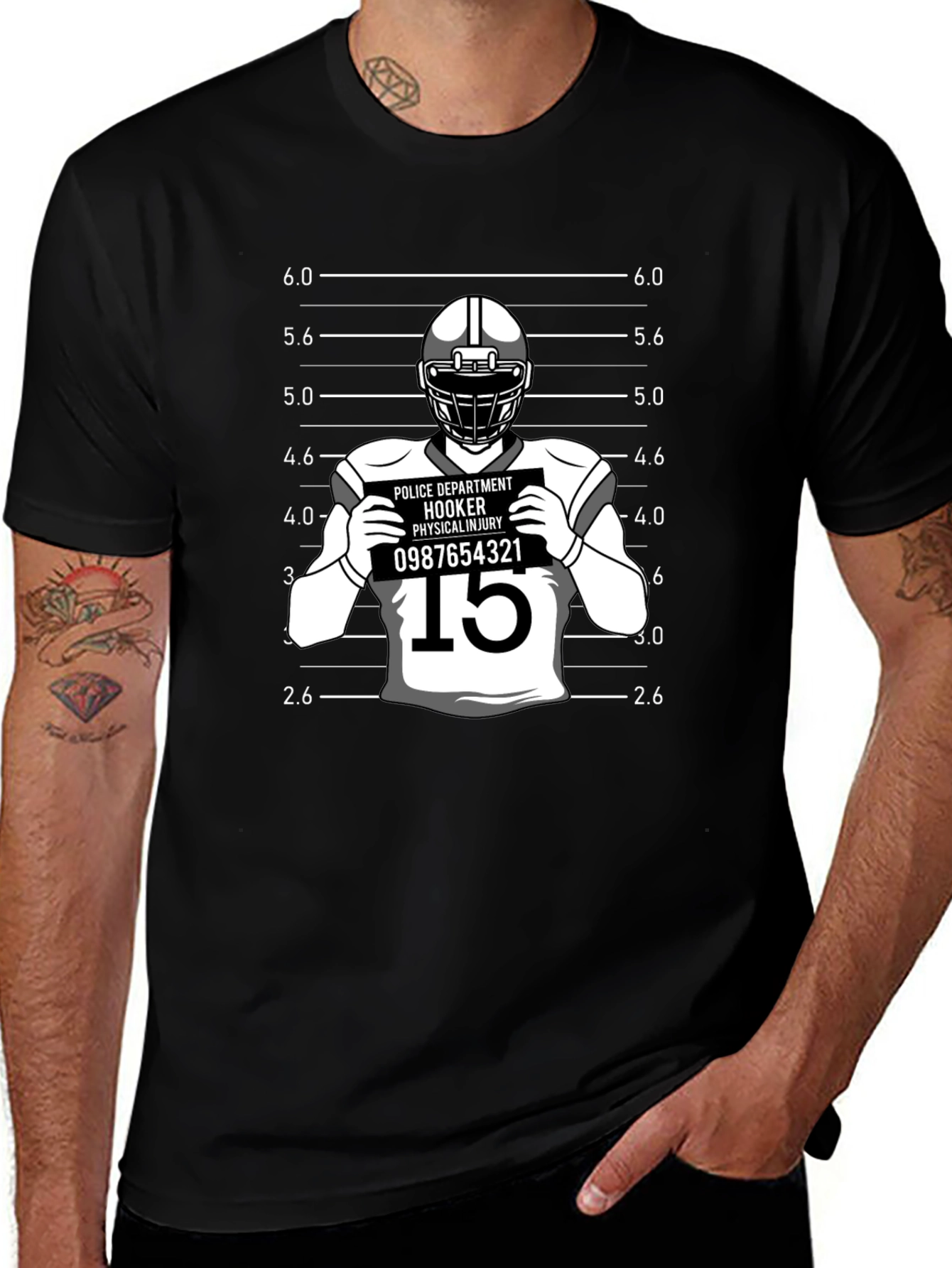 Hooker Physical Injury T-Shirt