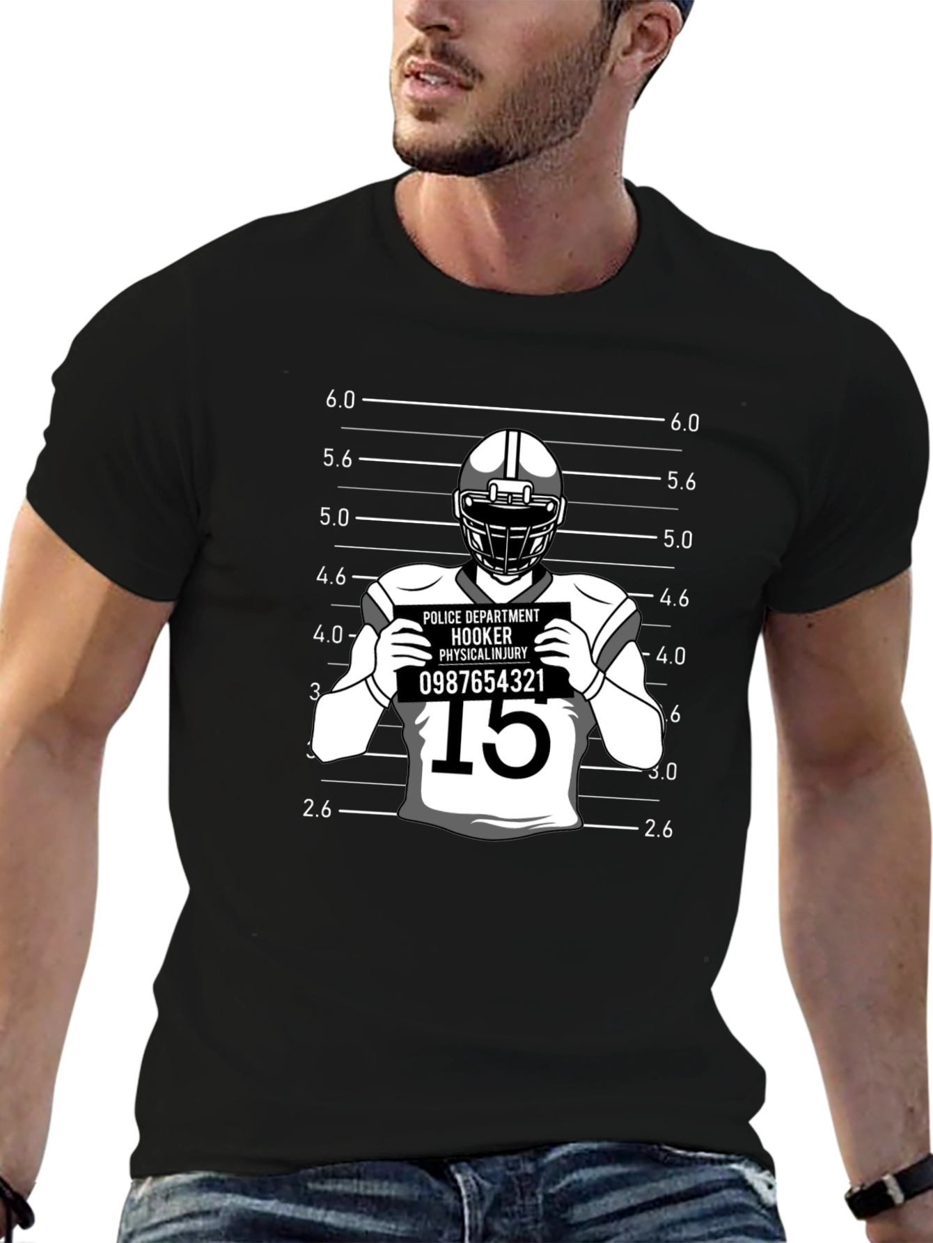 Hooker Physical Injury T-Shirt