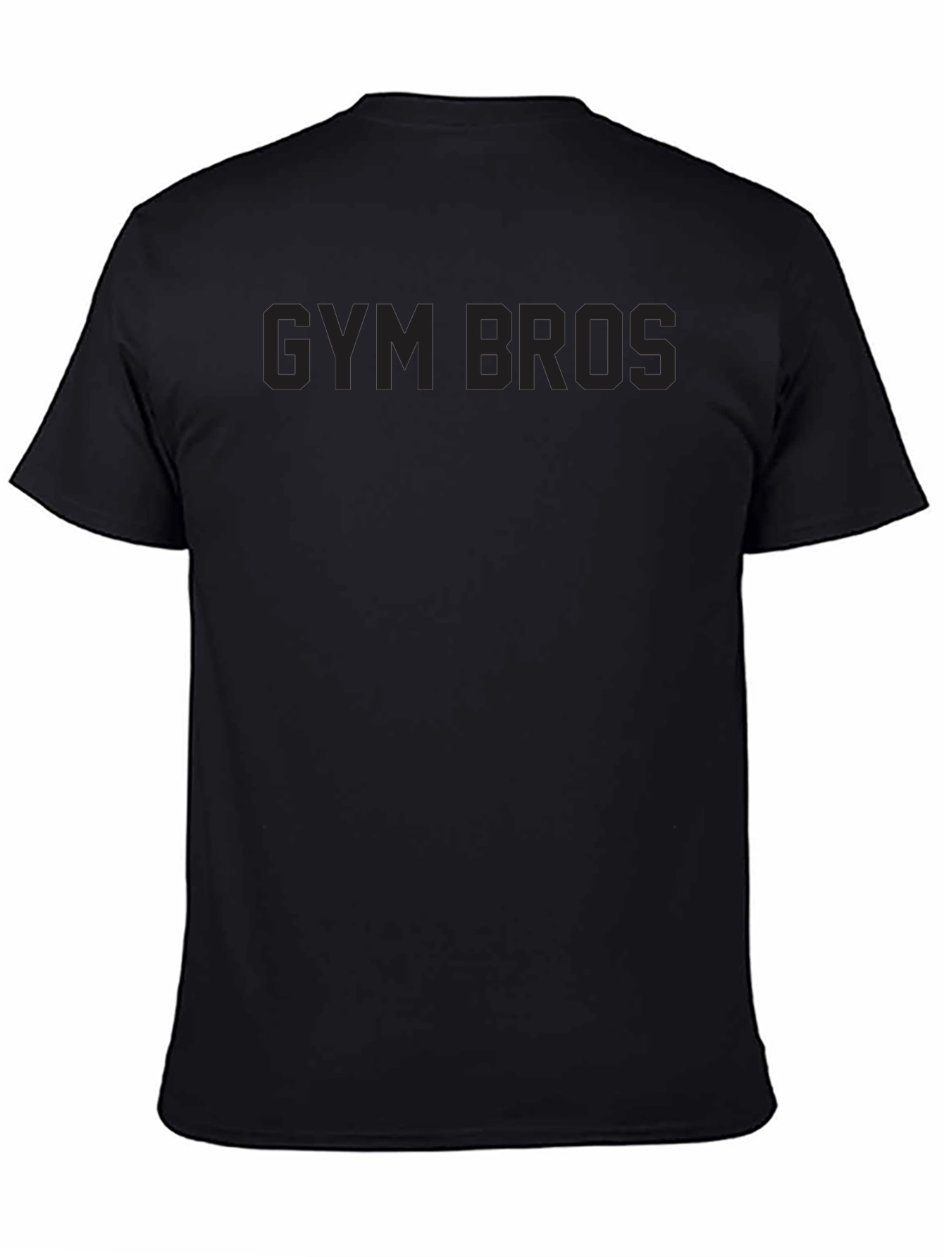 Gym Bros Black T-Shirt - Workout Apparel