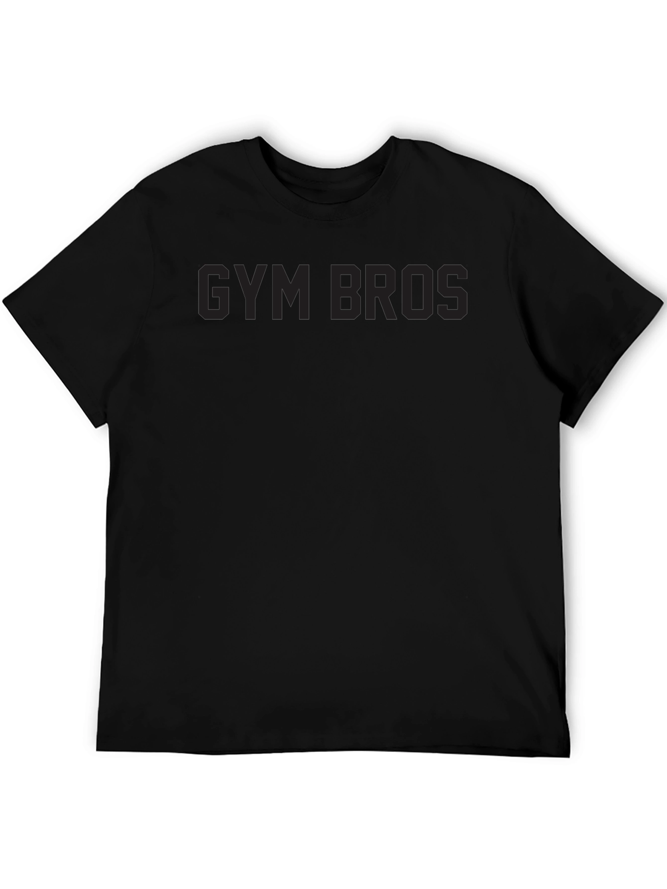 Gym Bros Black T-Shirt - Workout Apparel