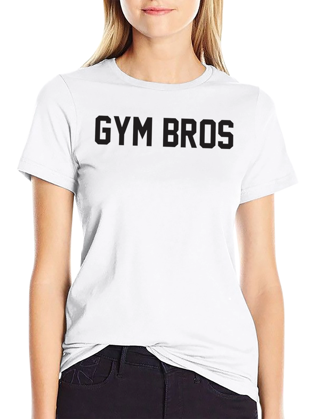 Gym Bros Black T-Shirt - Workout Apparel