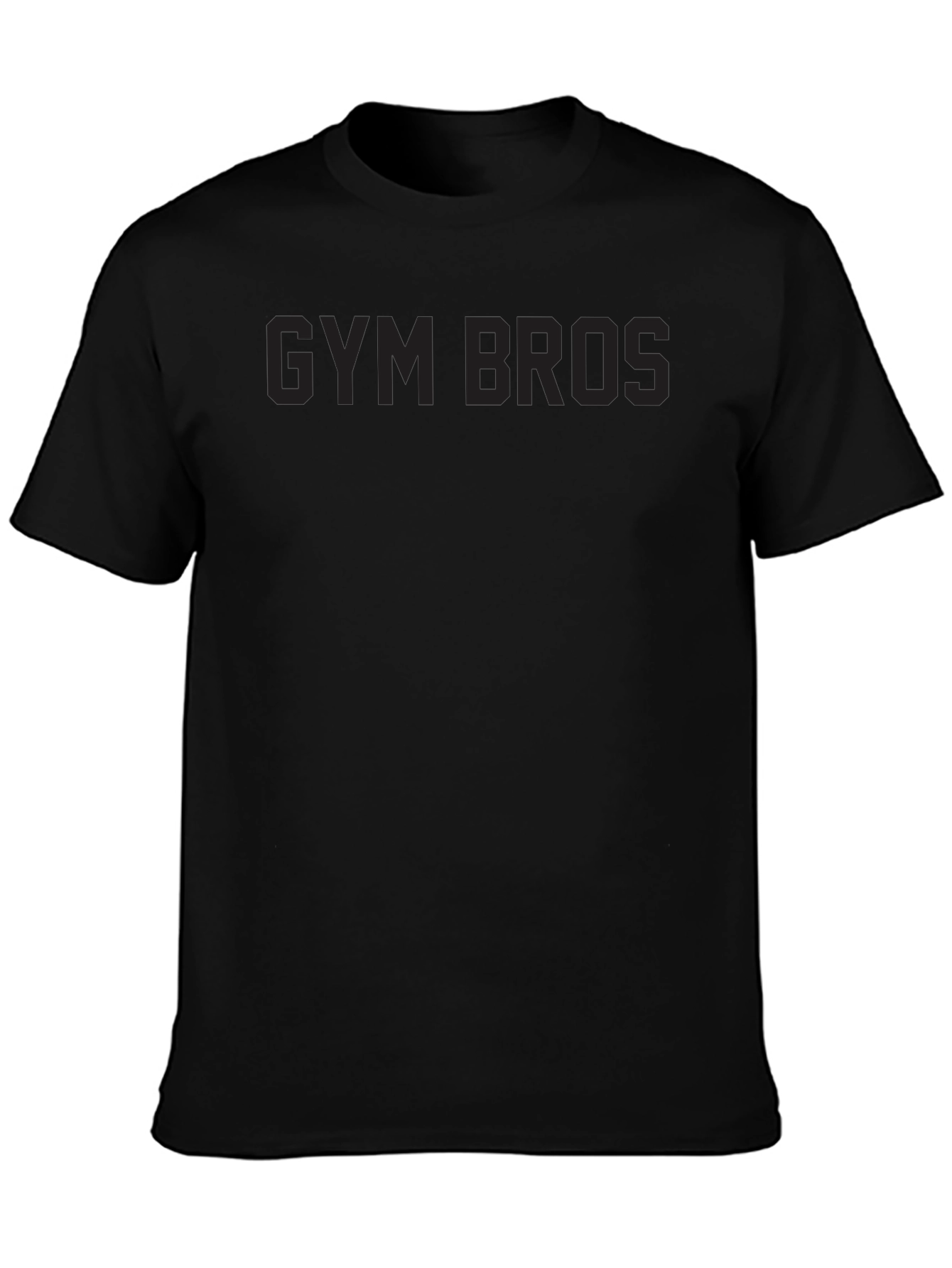 Gym Bros Black T-Shirt - Workout Apparel