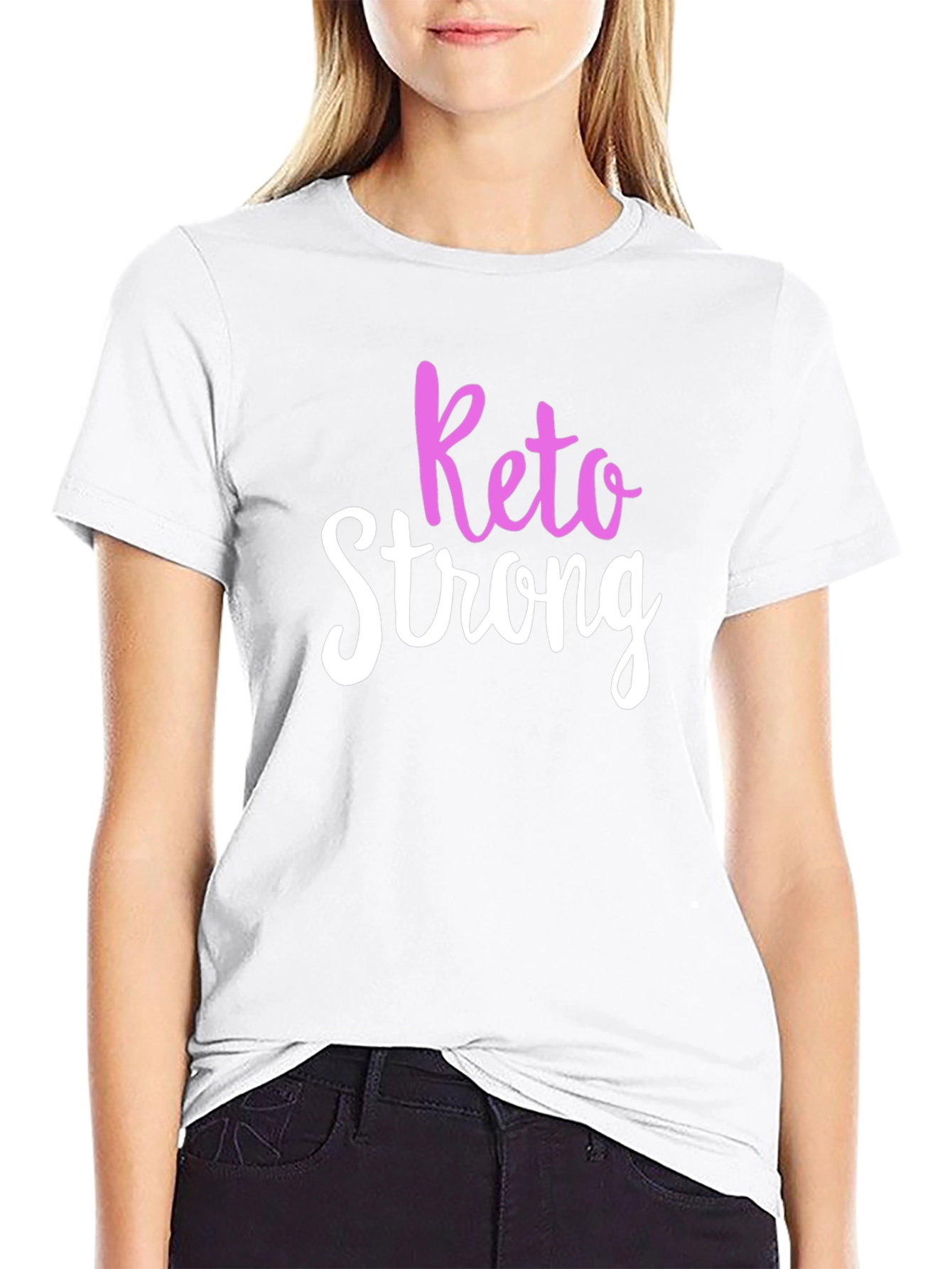 Keto Strong Black T-Shirt
