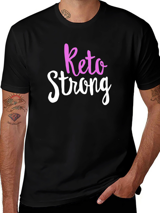 Keto Strong Black T-Shirt