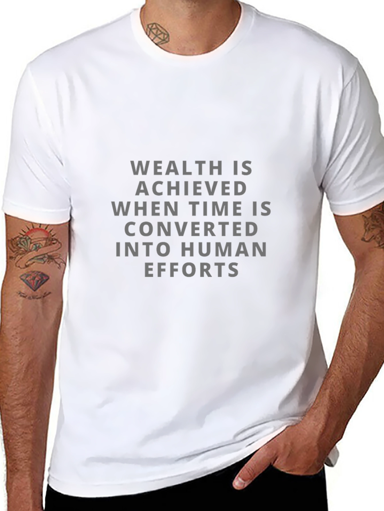 Wealth is Achieved T-Shirt