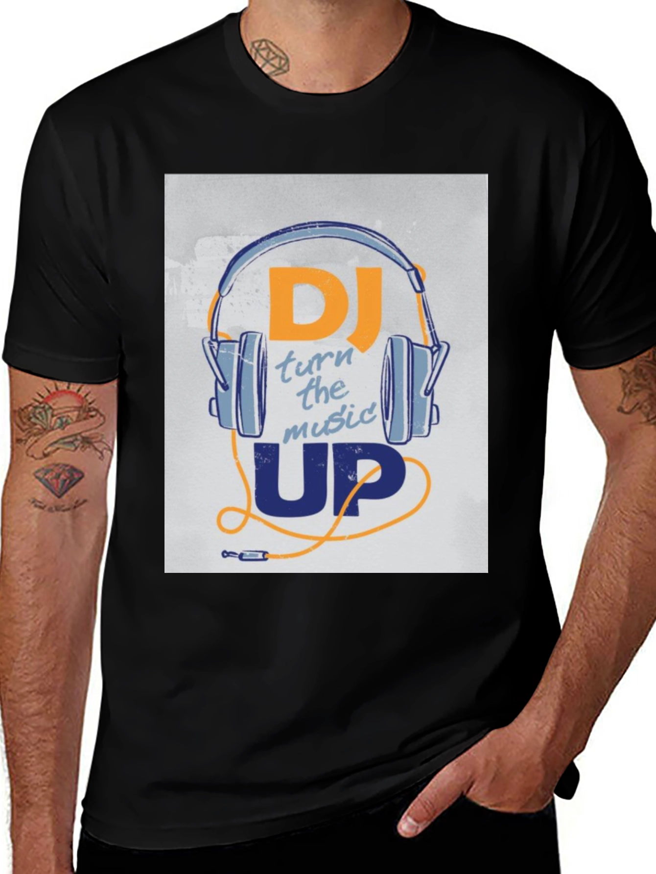 DJ Turn Up the Music T-Shirt