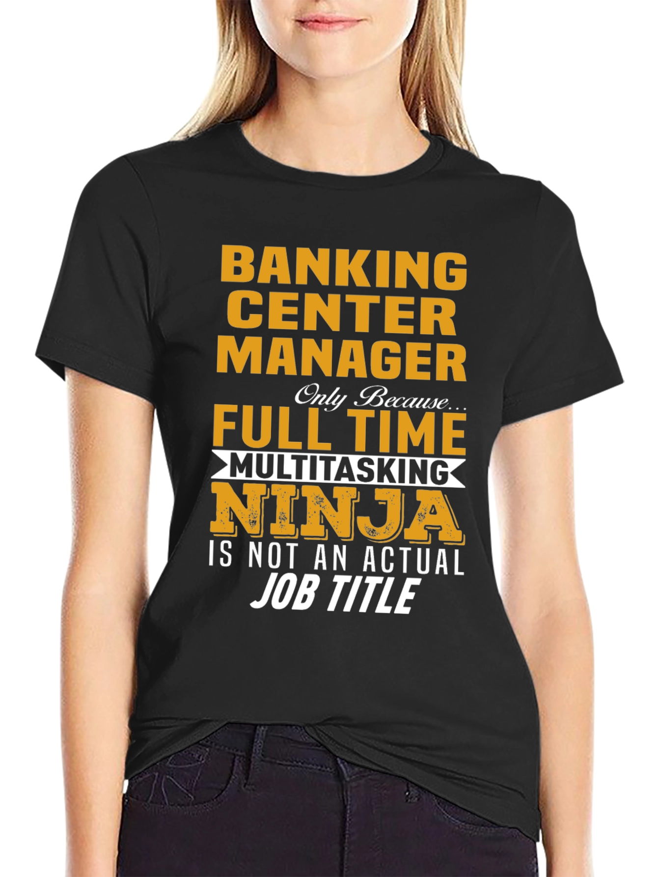 Banking Center Manager Ninja T-Shirt