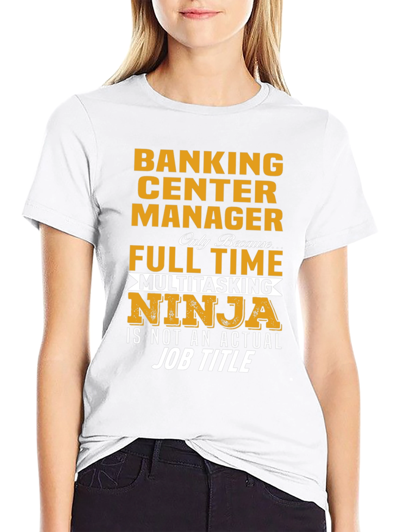 Banking Center Manager Ninja T-Shirt