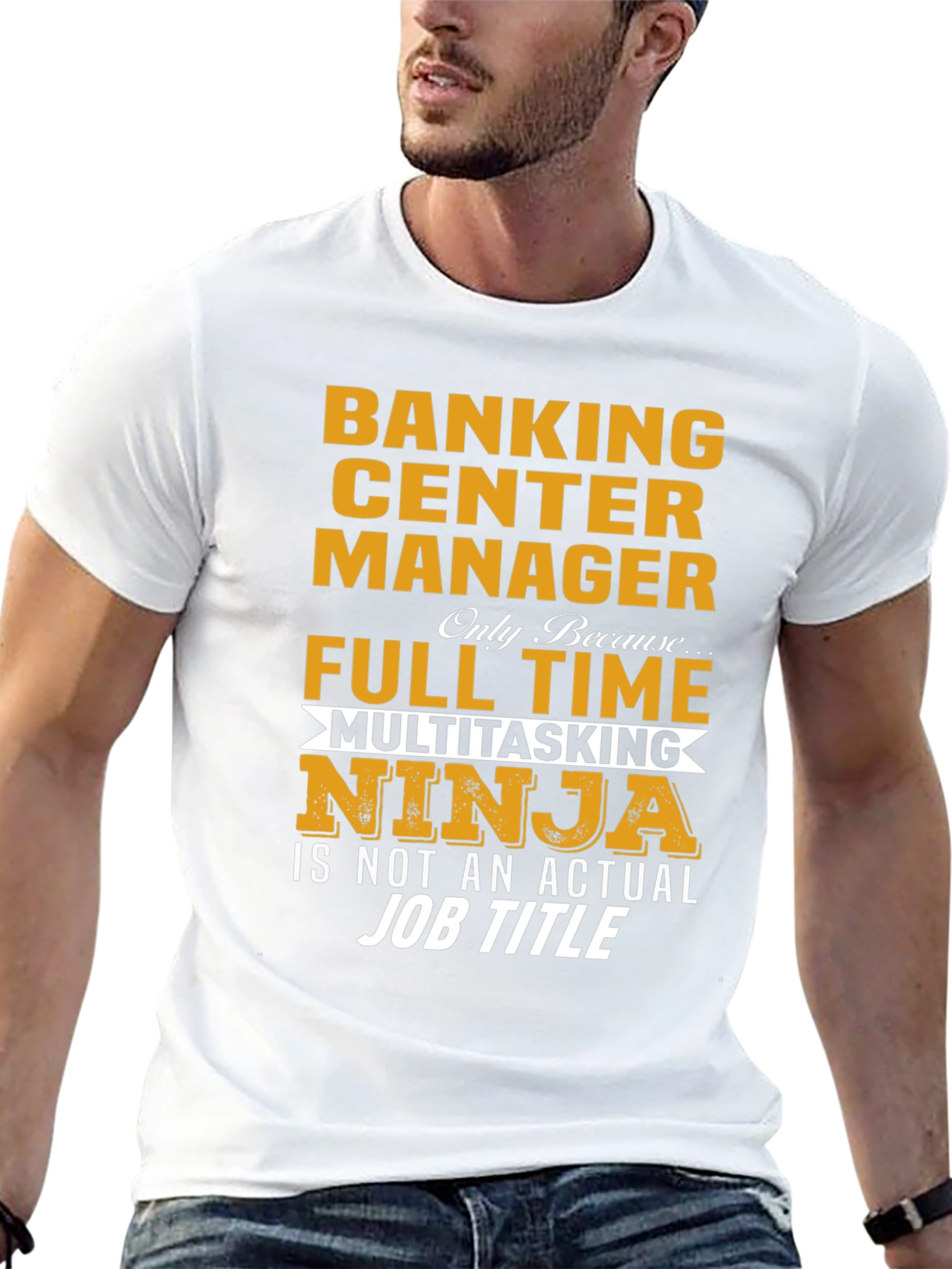Banking Center Manager Ninja T-Shirt