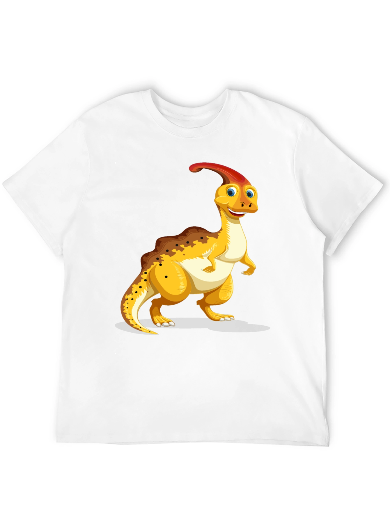 Dino Fun Graphic Tee - Black Casual T-Shirt