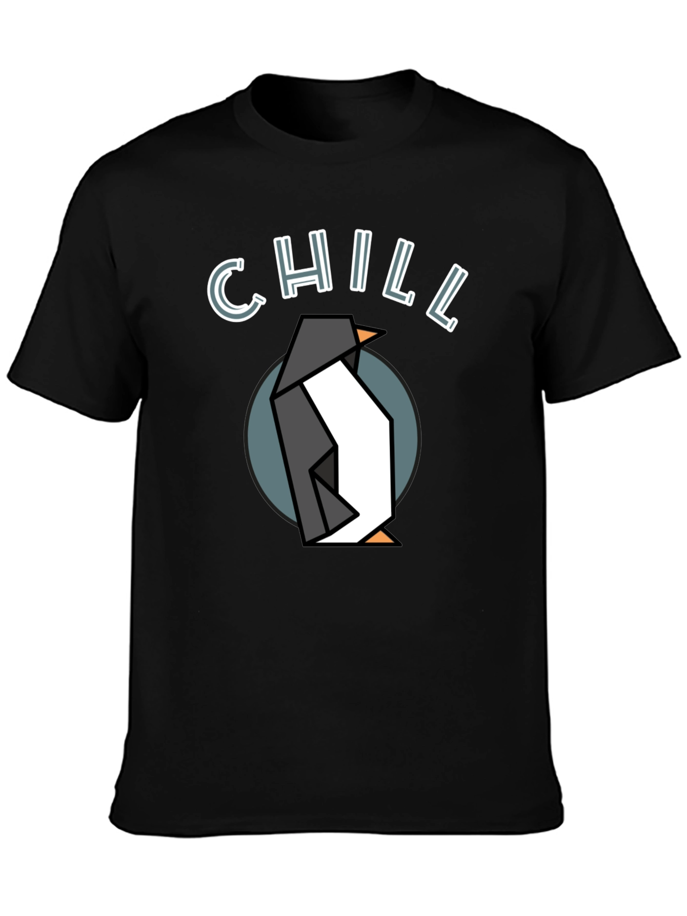Chill Penguin Graphic Tee - Stylish Comfort