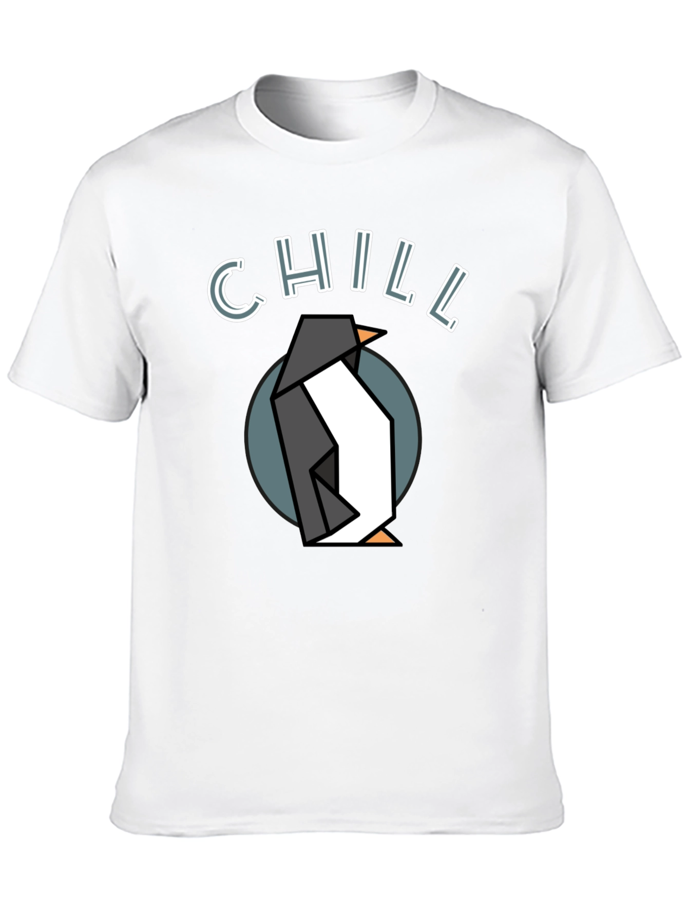 Chill Penguin Graphic Tee - Stylish Comfort