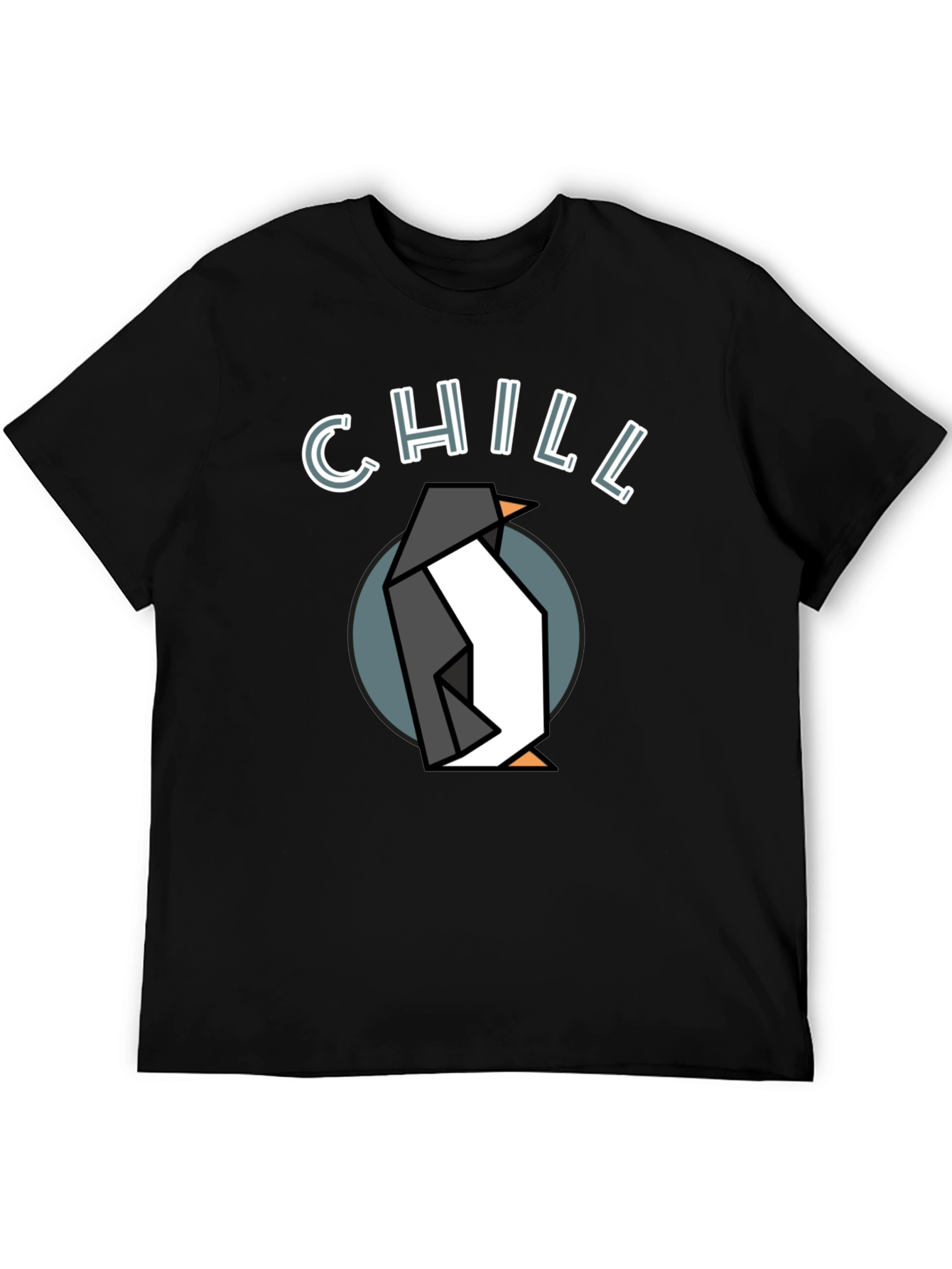 Chill Penguin Graphic Tee - Stylish Comfort