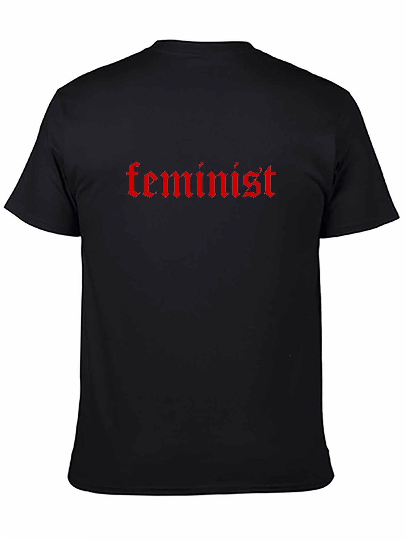 Feminist Gothic Tee - Bold Statement Shirt