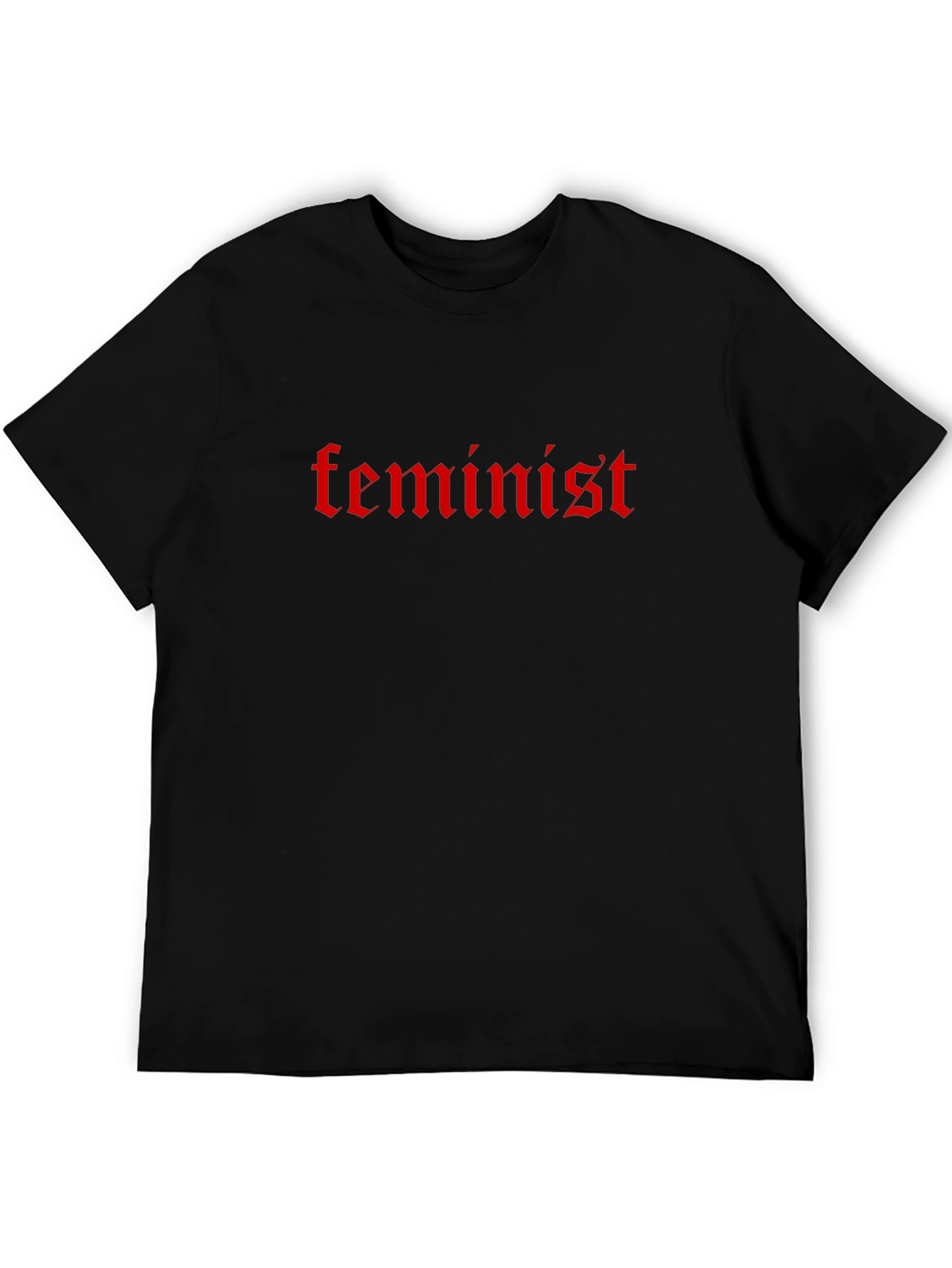 Feminist Gothic Tee - Bold Statement Shirt