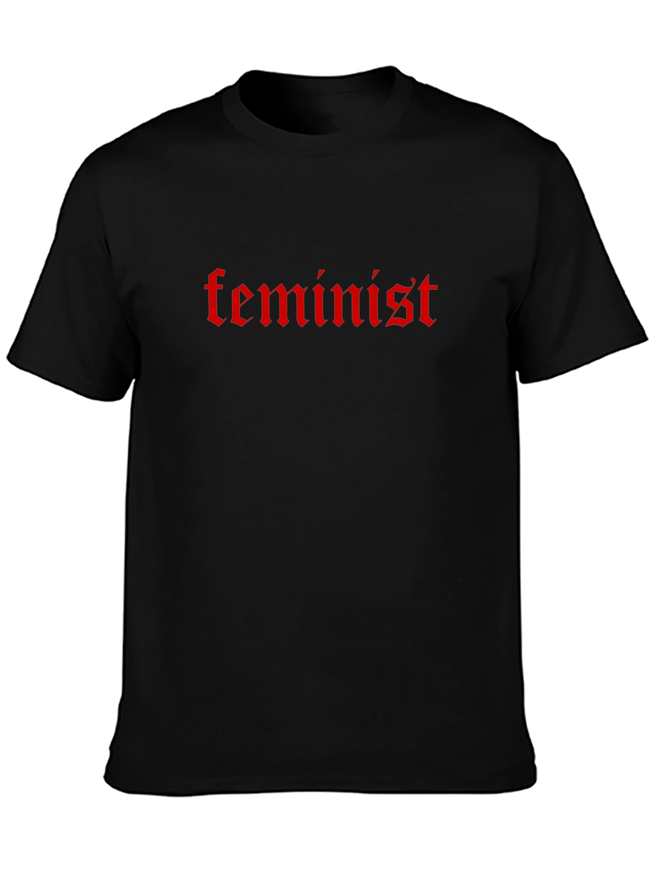 Feminist Gothic Tee - Bold Statement Shirt