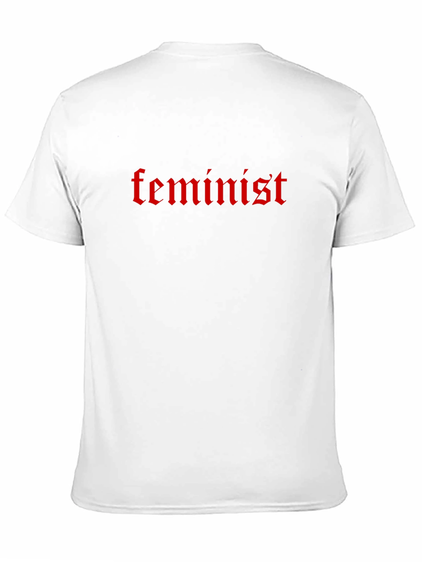 Feminist Gothic Tee - Bold Statement Shirt