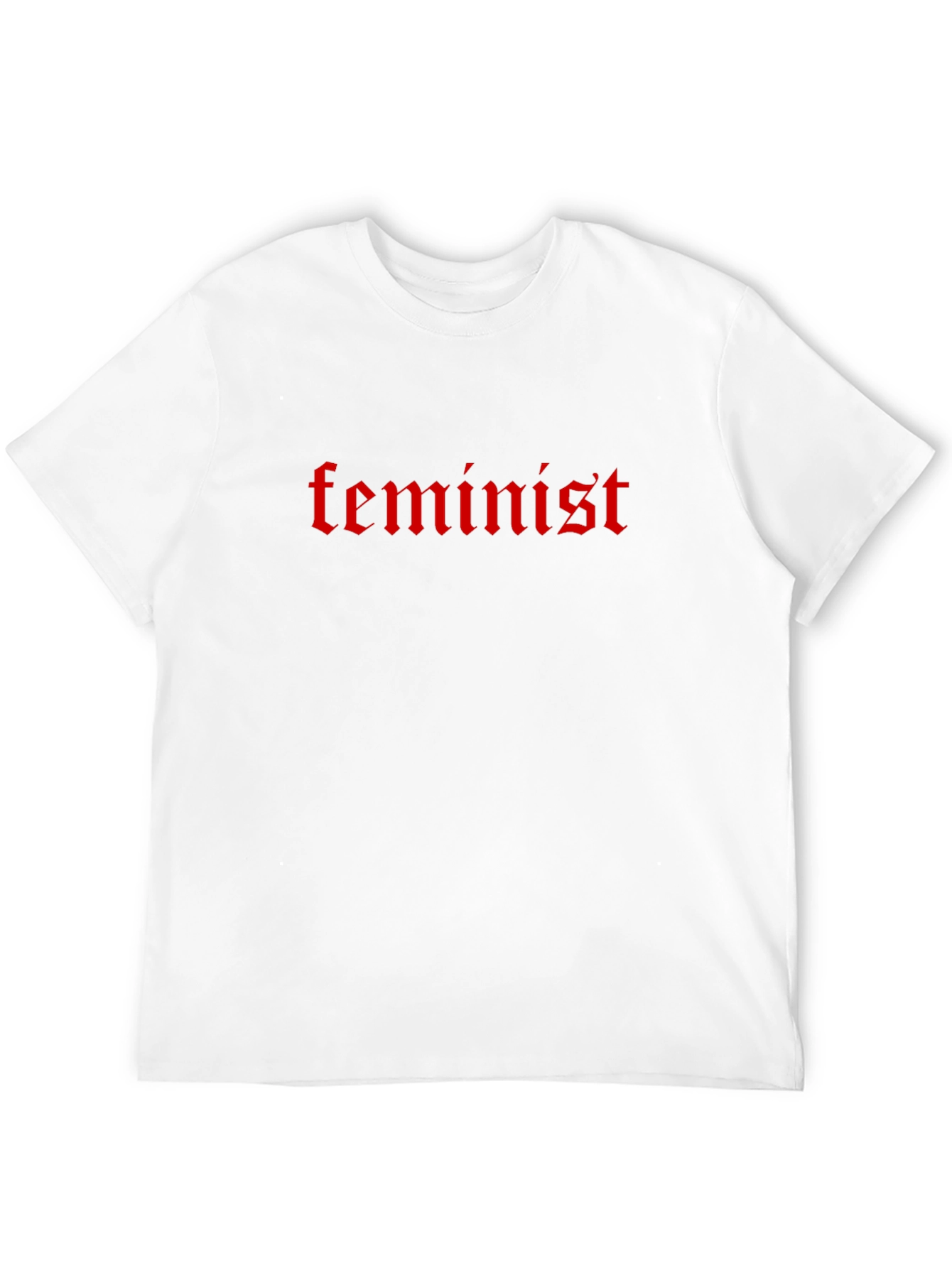 Feminist Gothic Tee - Bold Statement Shirt