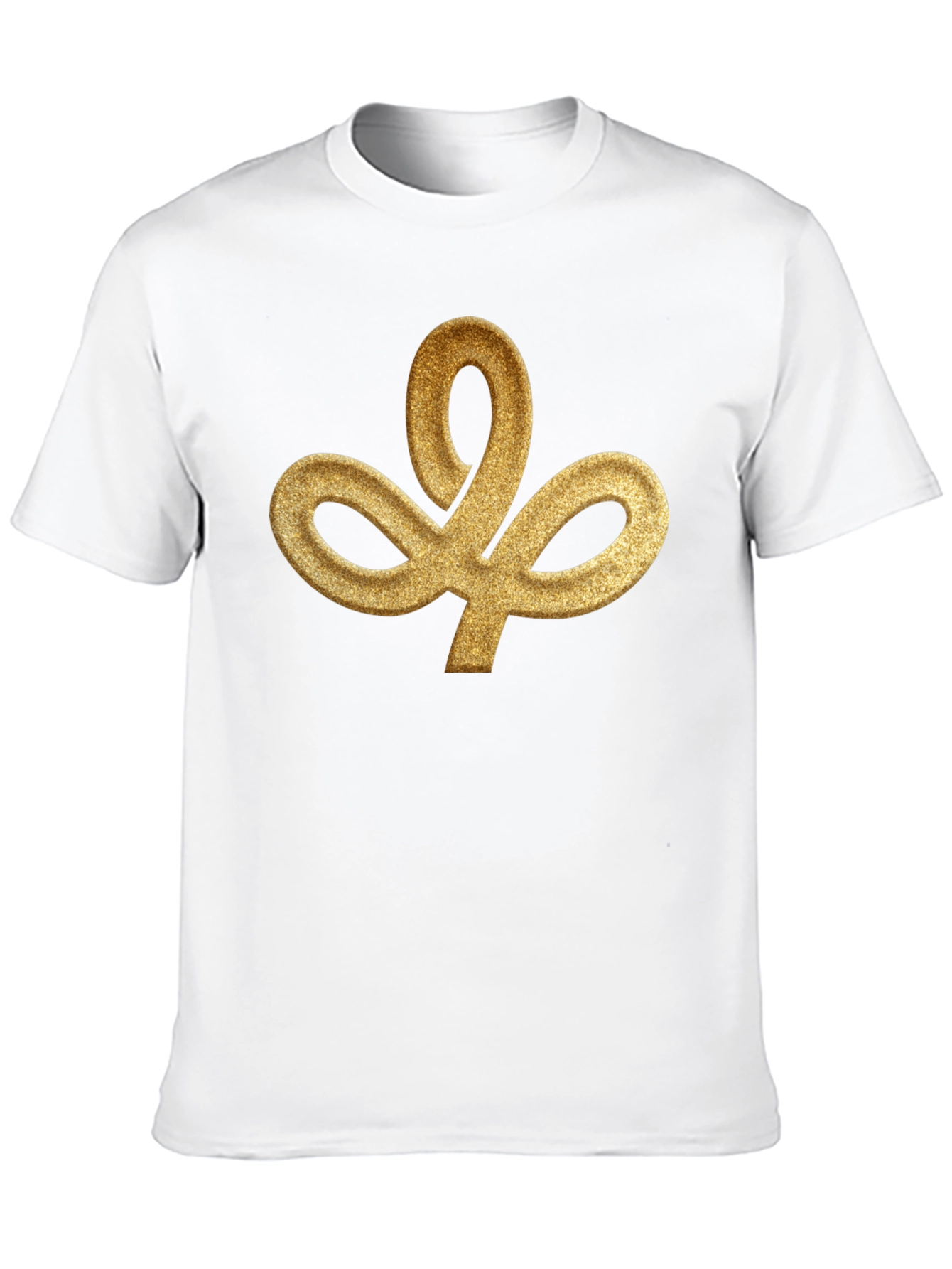 Golden Trefoil Black T-Shirt