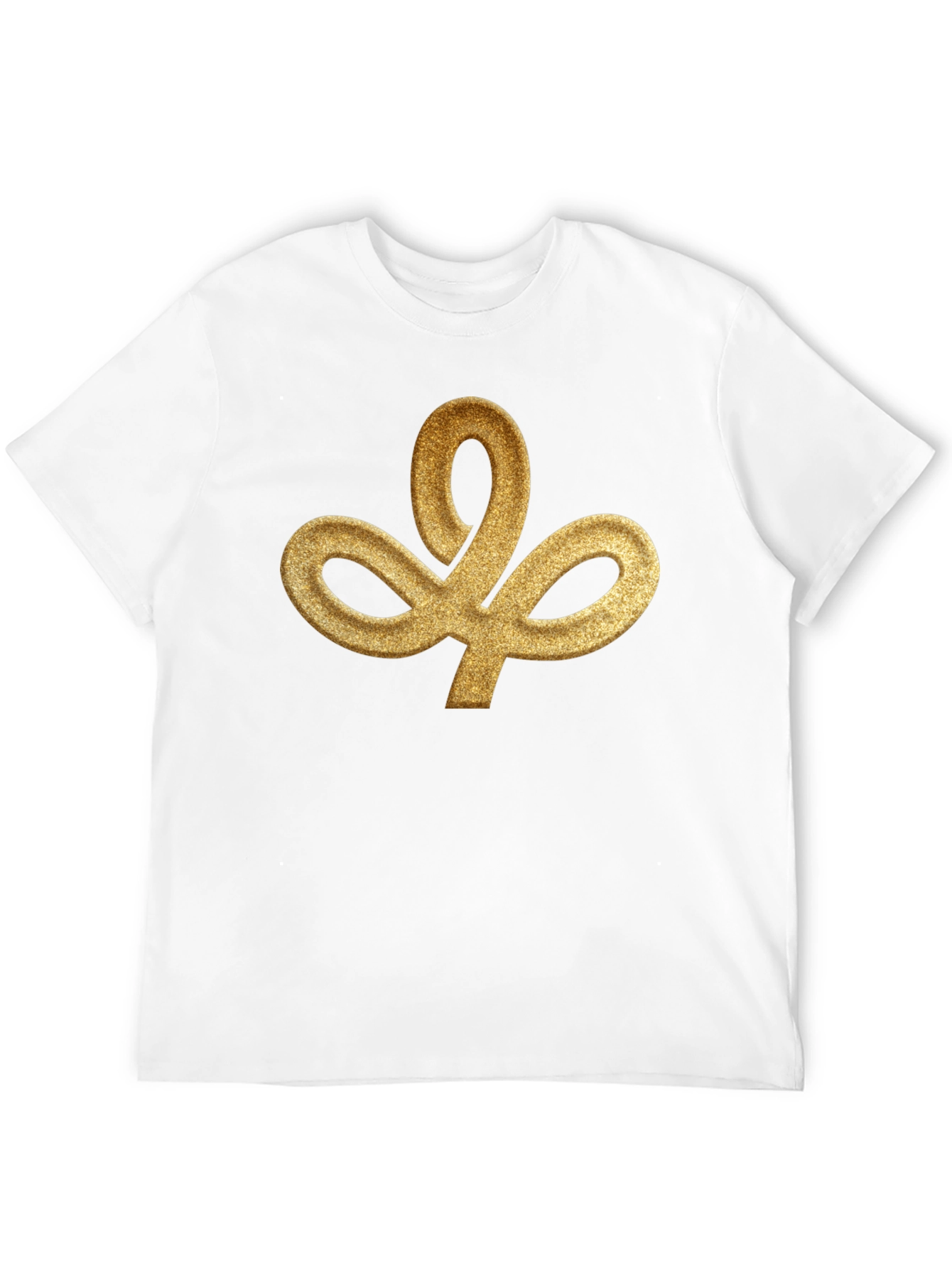 Golden Trefoil Black T-Shirt