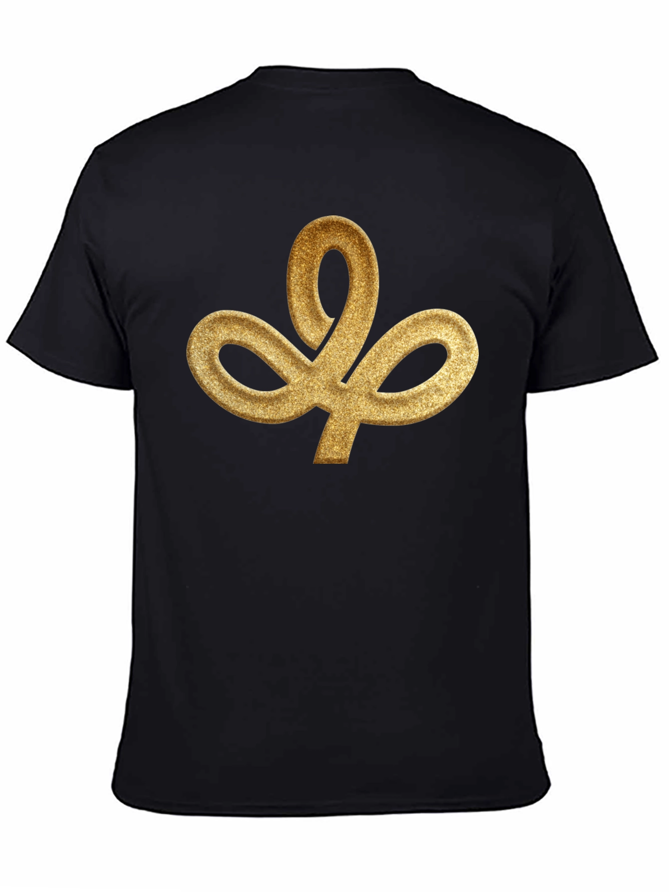 Golden Trefoil Black T-Shirt