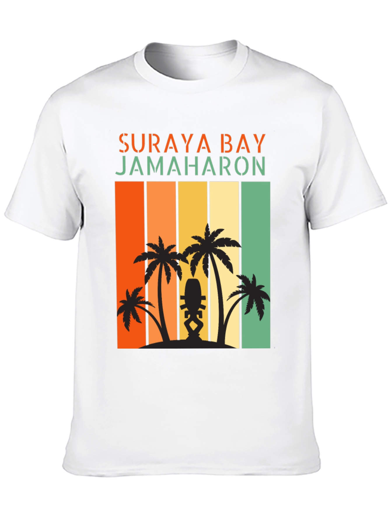 Suraya Bay Jamaharon Retro Palm Tree T-Shirt