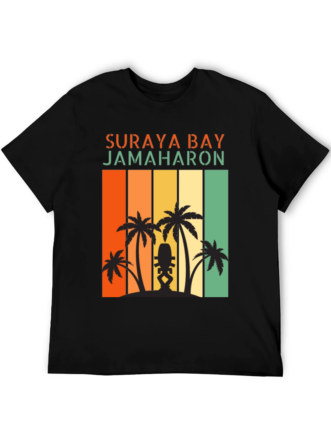 Suraya Bay Jamaharon Retro Palm Tree T-Shirt