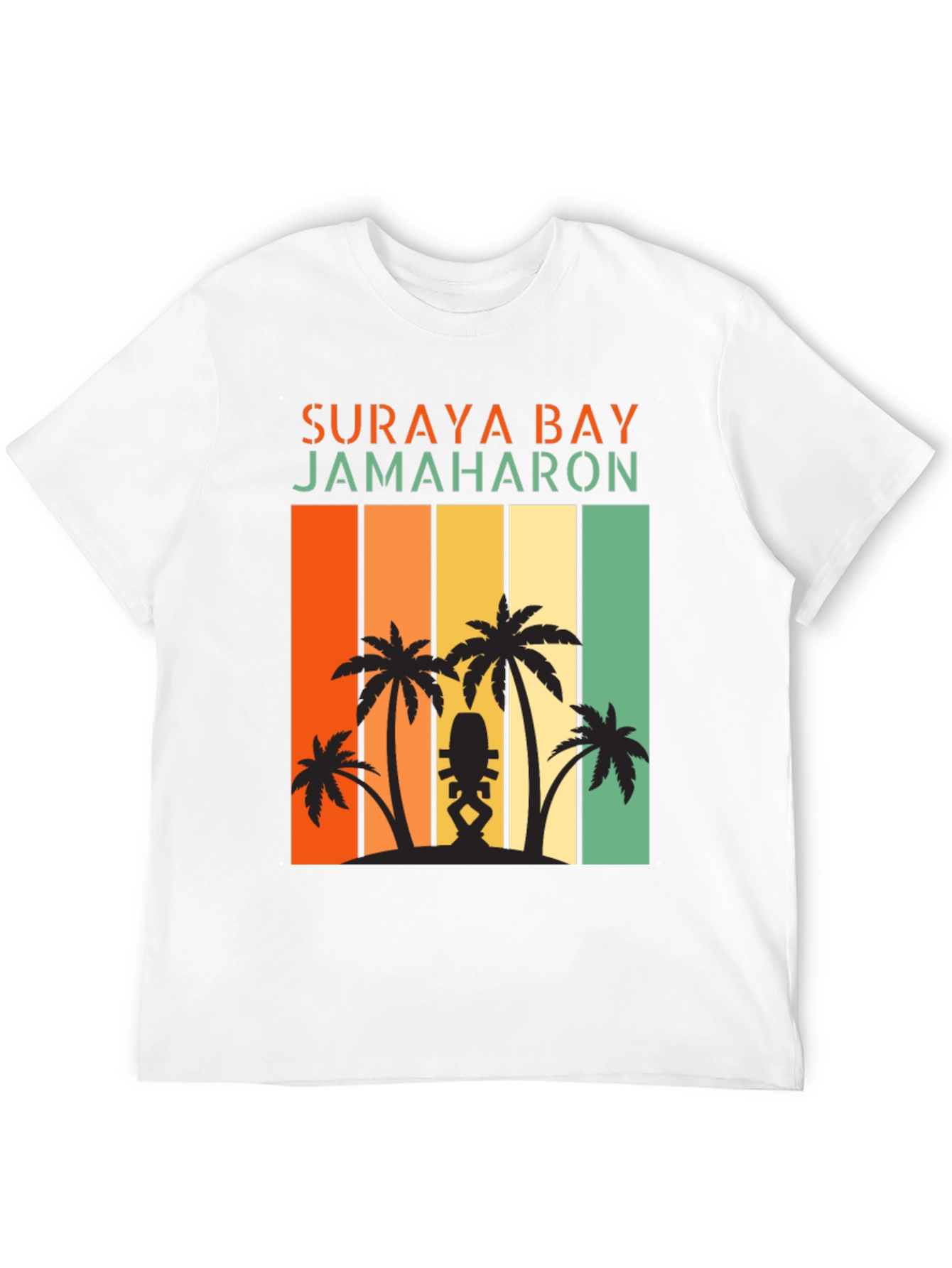 Suraya Bay Jamaharon Retro Palm Tree T-Shirt