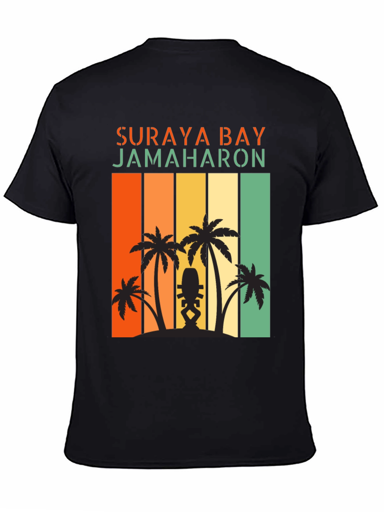 Suraya Bay Jamaharon Retro Palm Tree T-Shirt