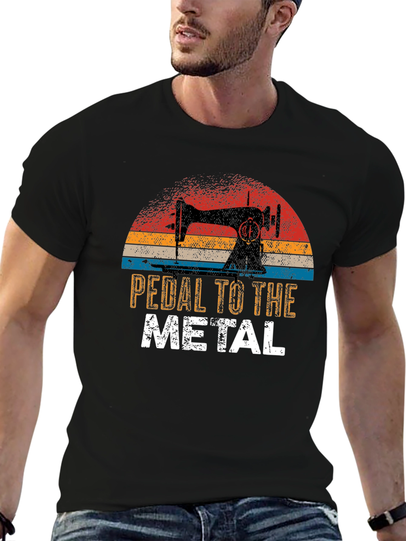 Pedal to the Metal Sewing T-Shirt