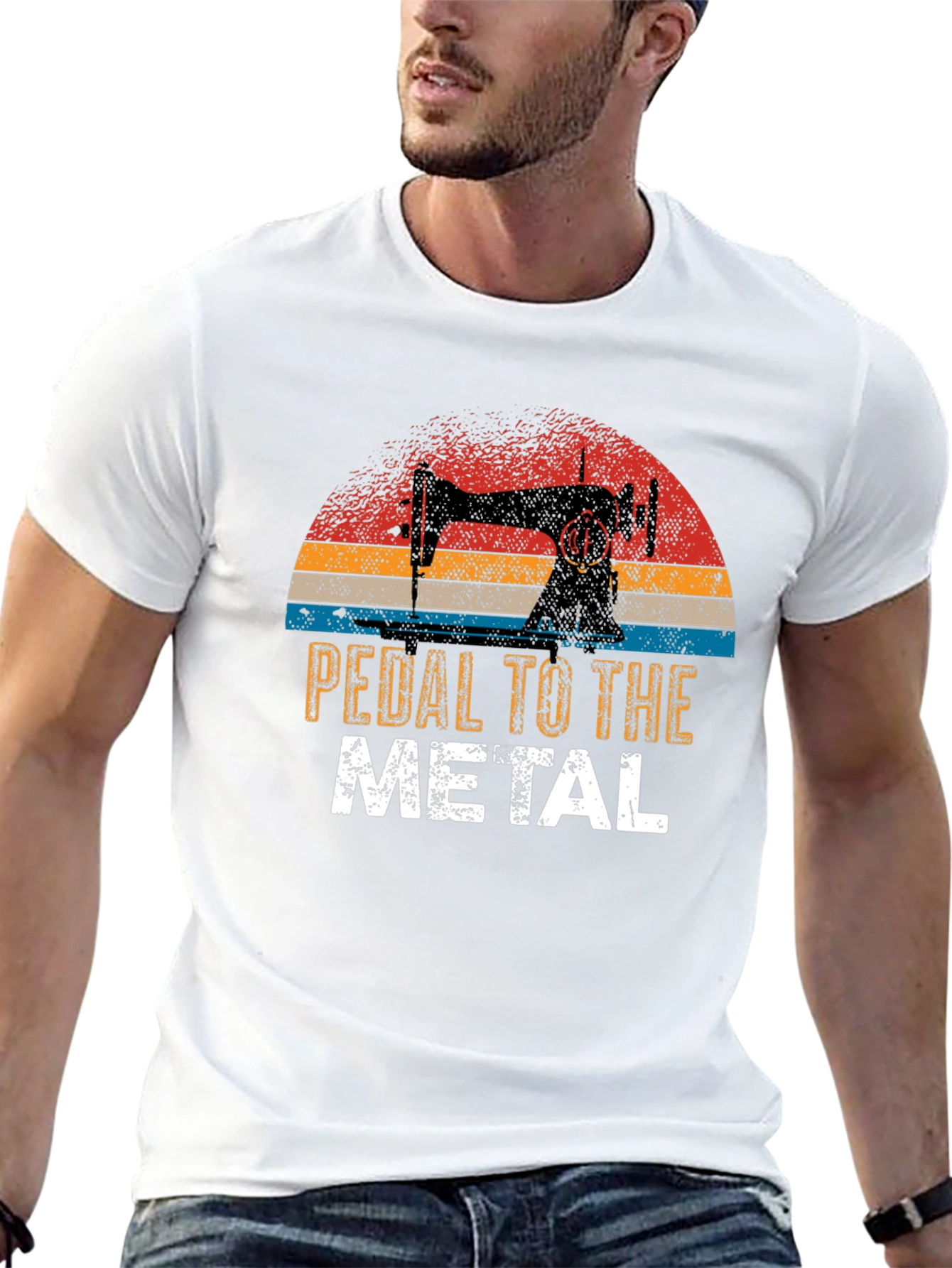 Pedal to the Metal Sewing T-Shirt
