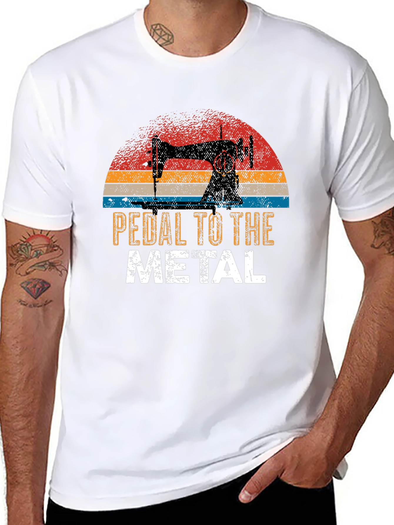 Pedal to the Metal Sewing T-Shirt
