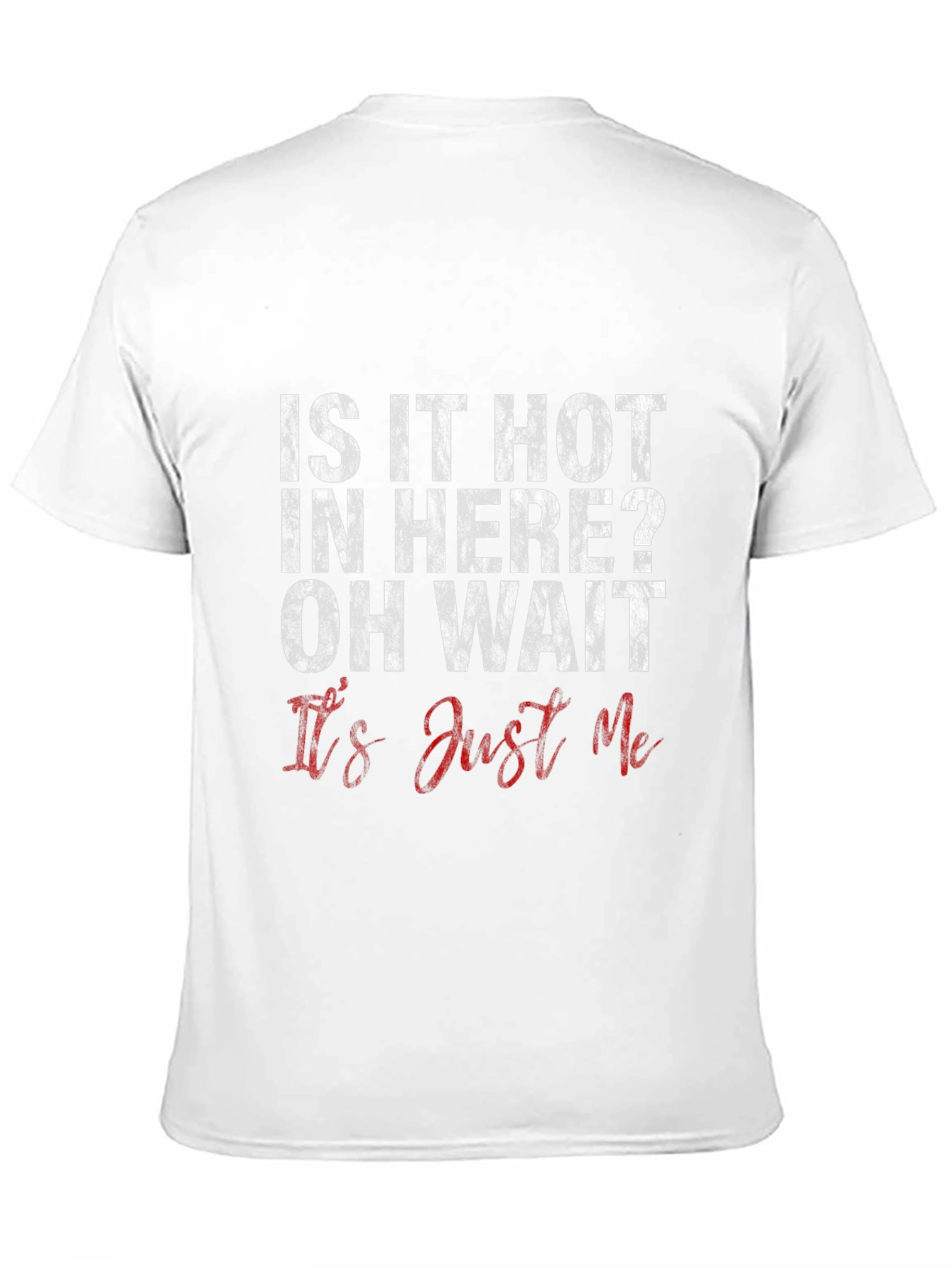 Funny Graphic Tee - Is It Hot In Here?