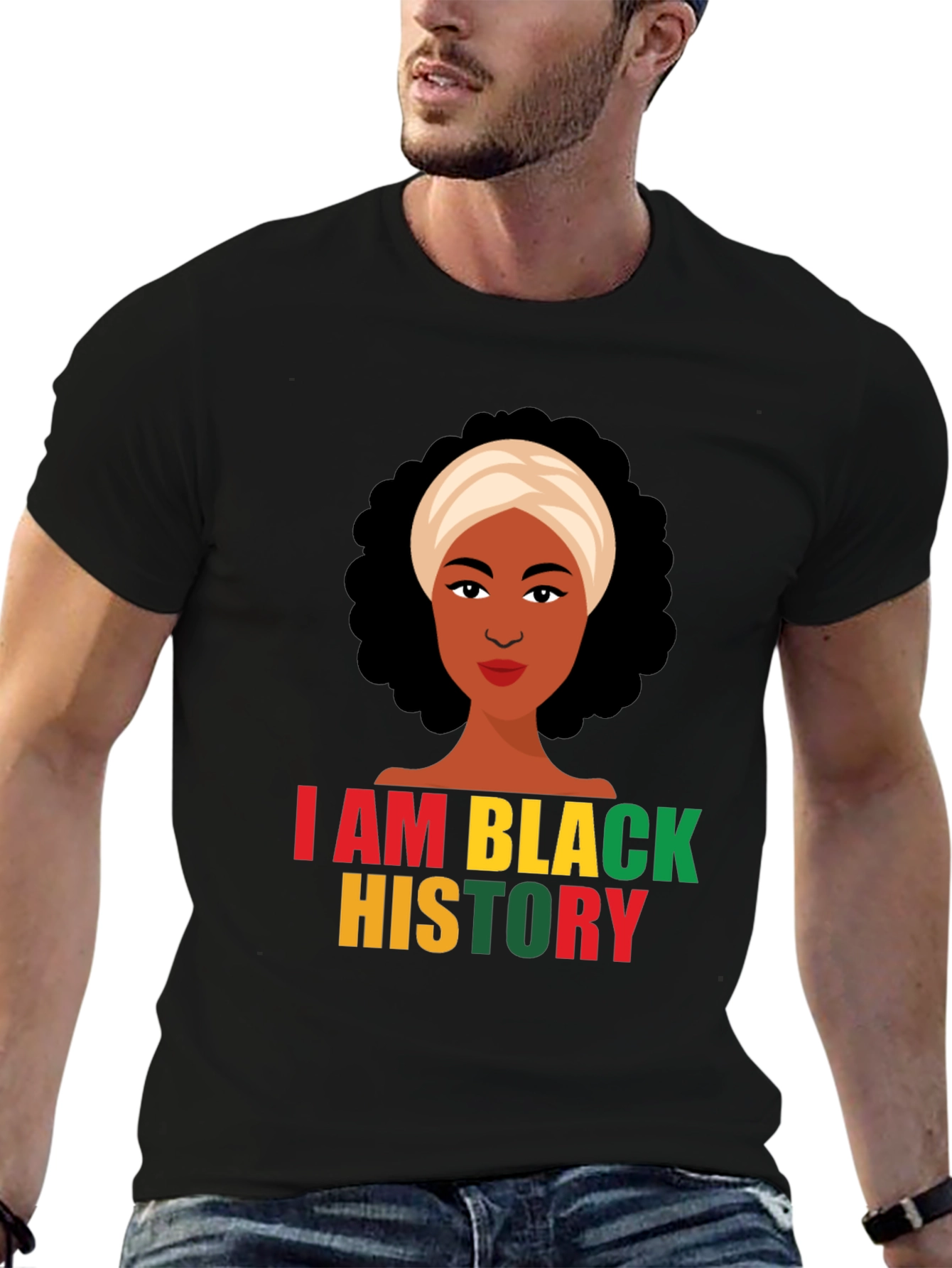 I Am Black History Graphic T-Shirt