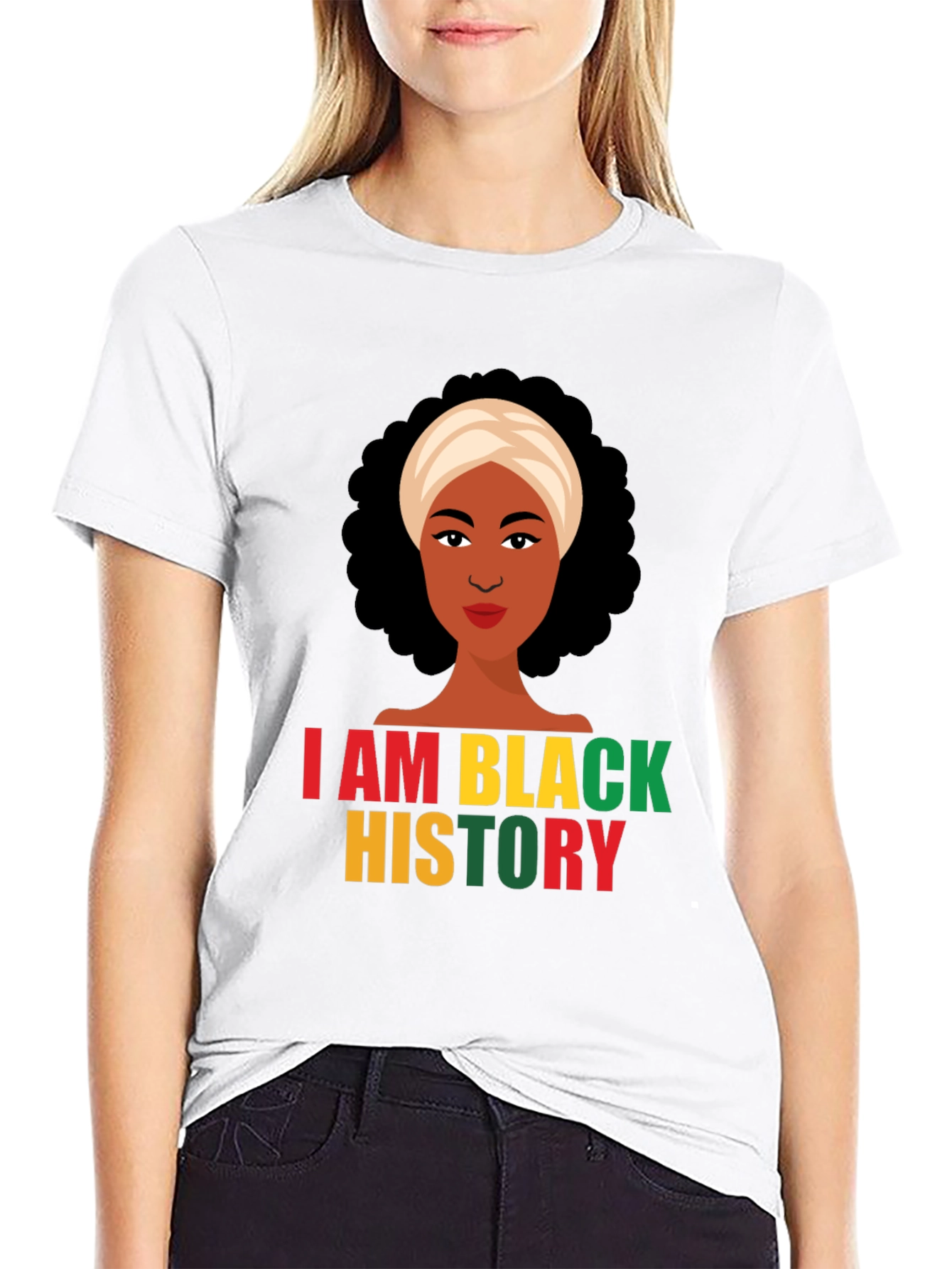 I Am Black History Graphic T-Shirt