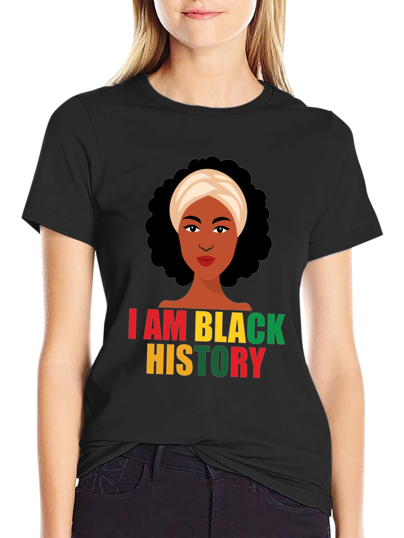 I Am Black History Graphic T-Shirt