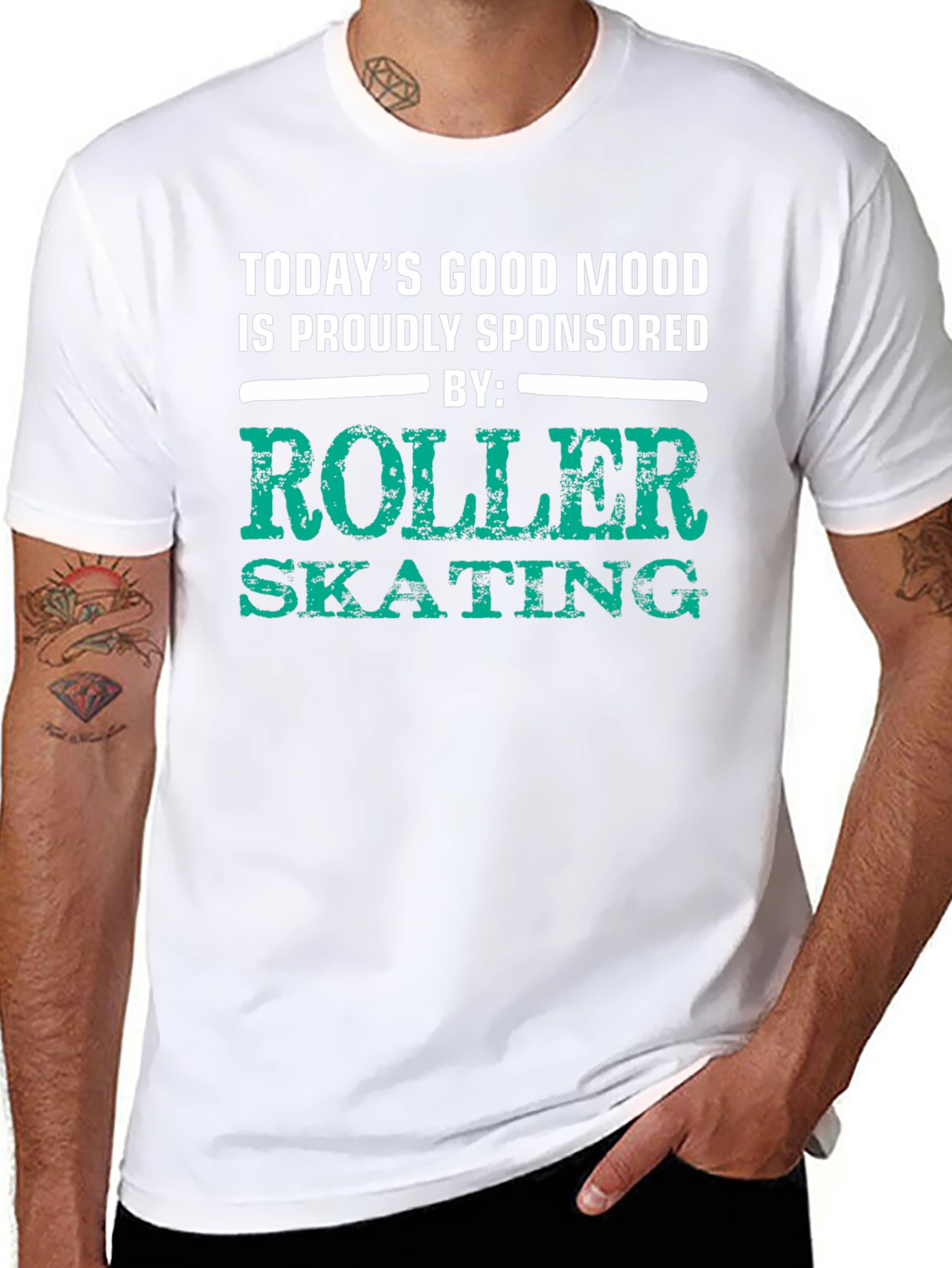 Roller Skating Sponsored T-Shirt