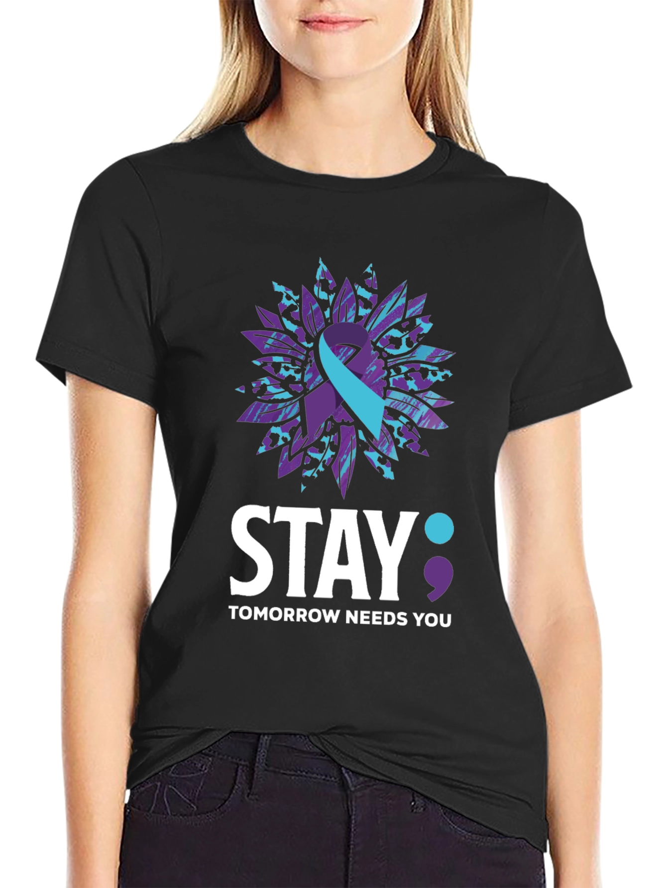 Stay Tomorrow Needs You Awareness T-Shirt