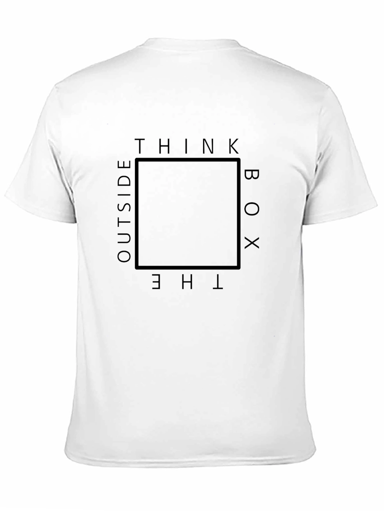 Think Outside the Box T-Shirt - Mens Graphic Tee