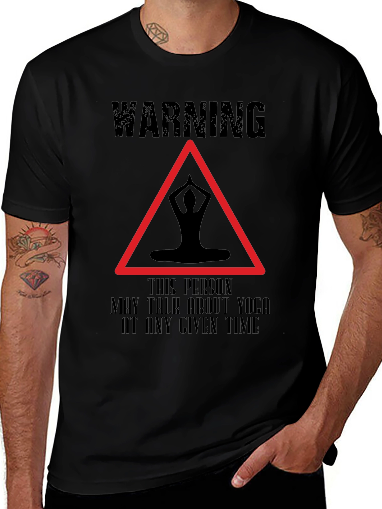 Yoga Lover Warning T-Shirt